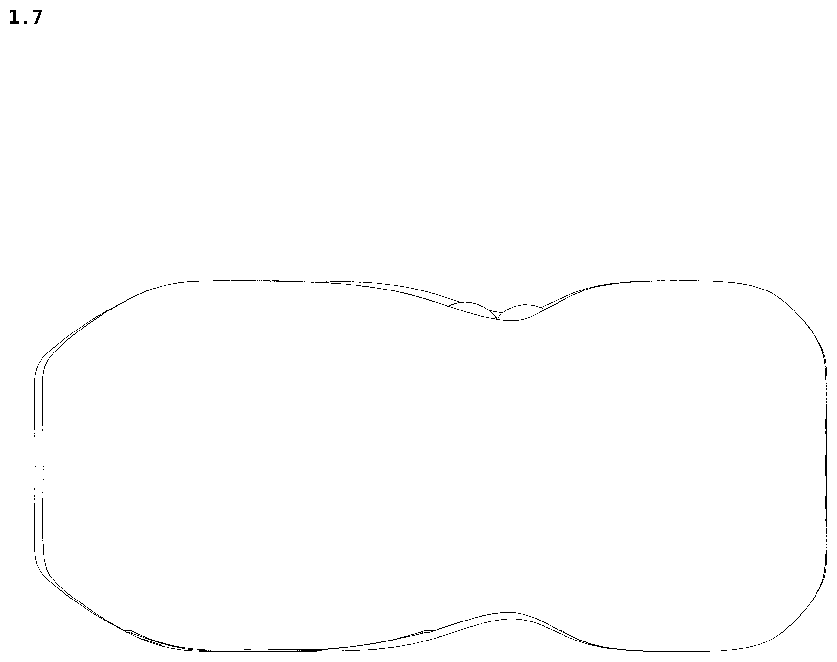 Patent USD1100493 Figure 7 – Clutch bag