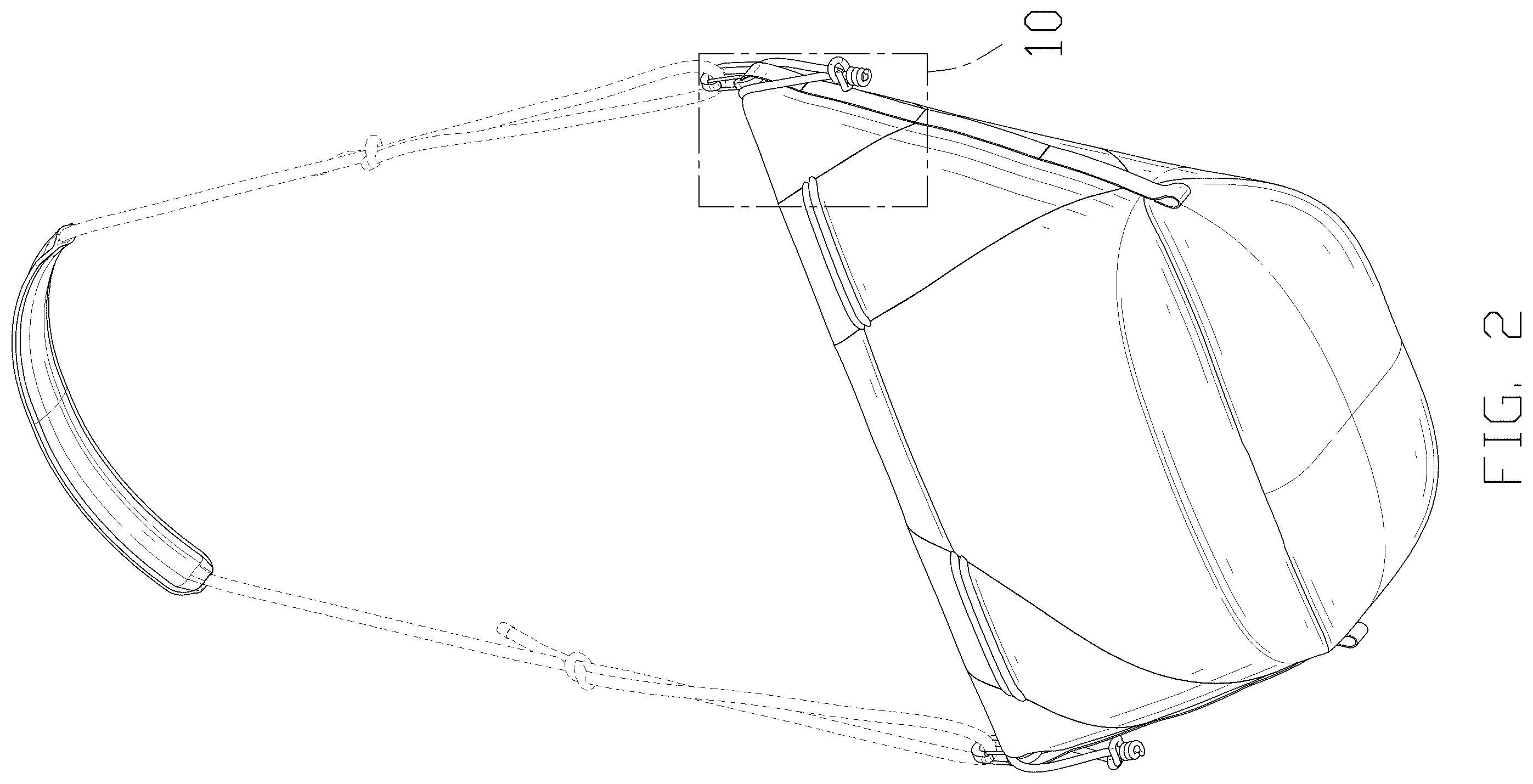 Patent USD1100494 Figure 2 – Shoulder bag