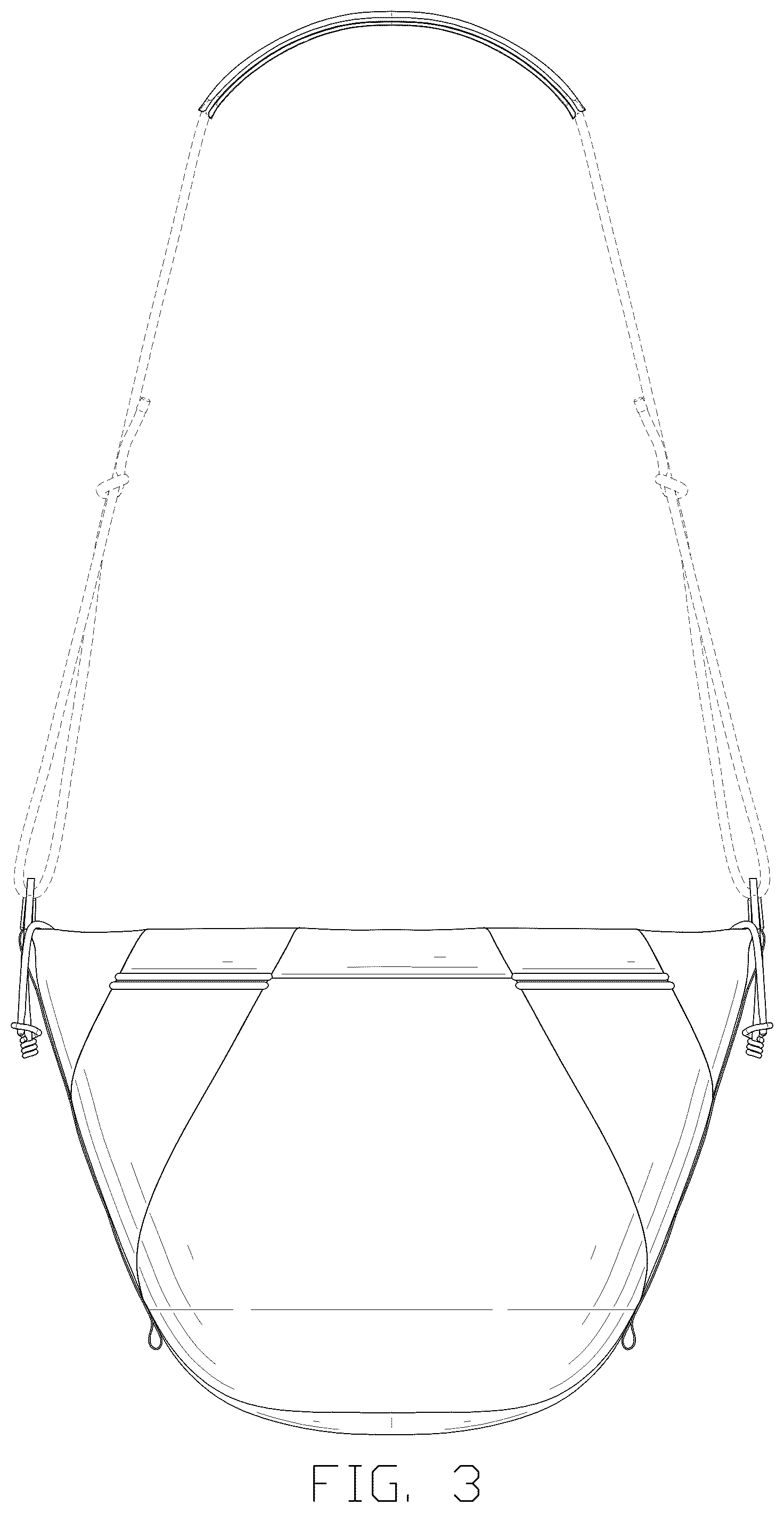 Patent USD1100494 Figure 3 – Shoulder bag