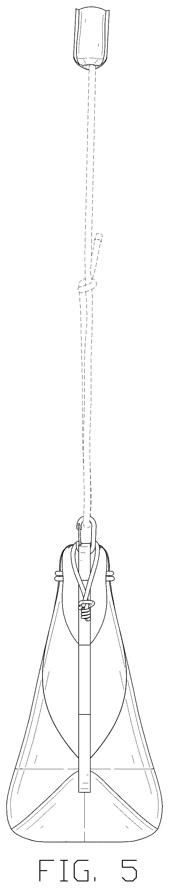 Patent USD1100494 Figure 5 – Shoulder bag