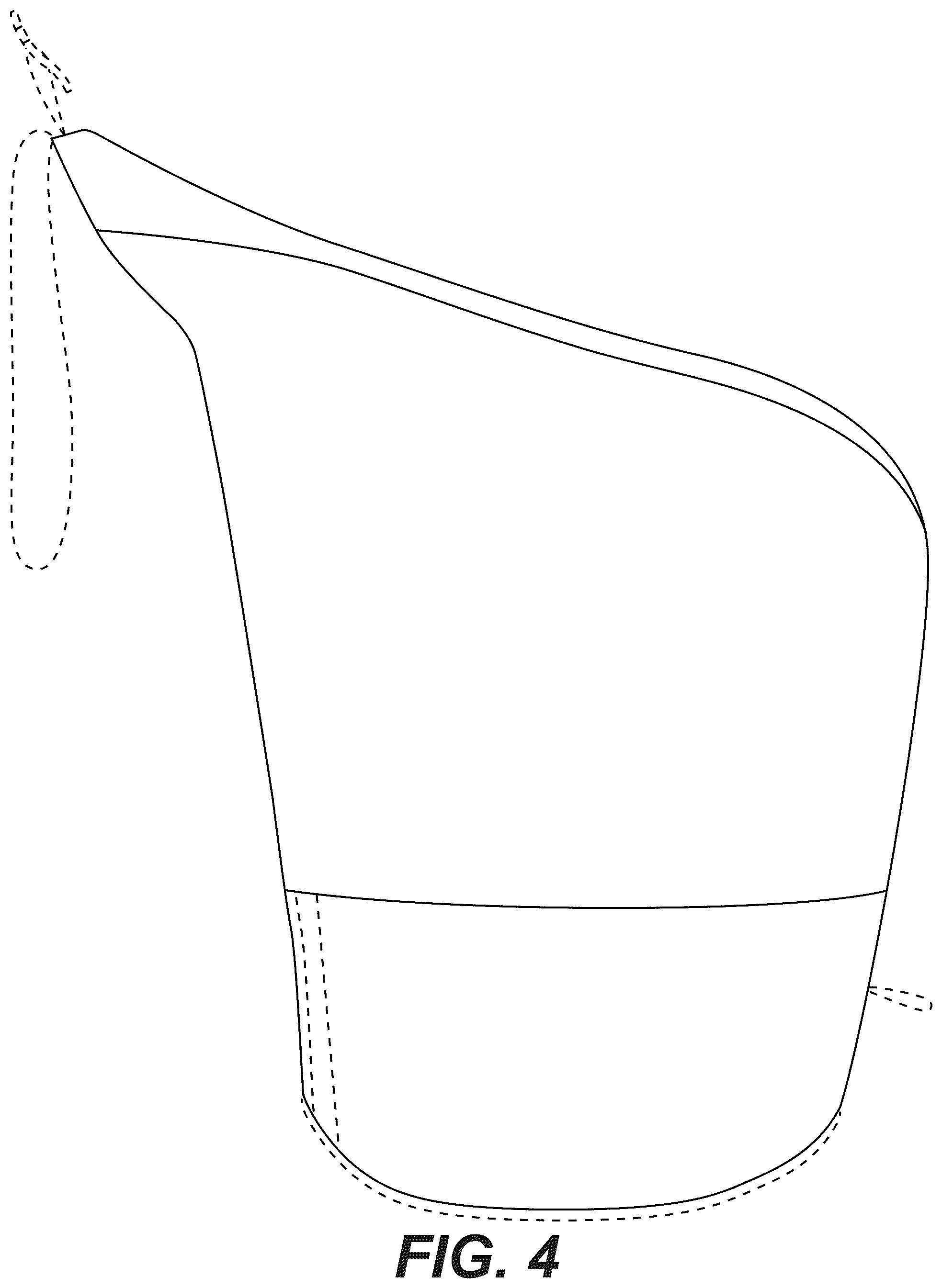 Patent USD1100502 Figure 4 – Travelling bag