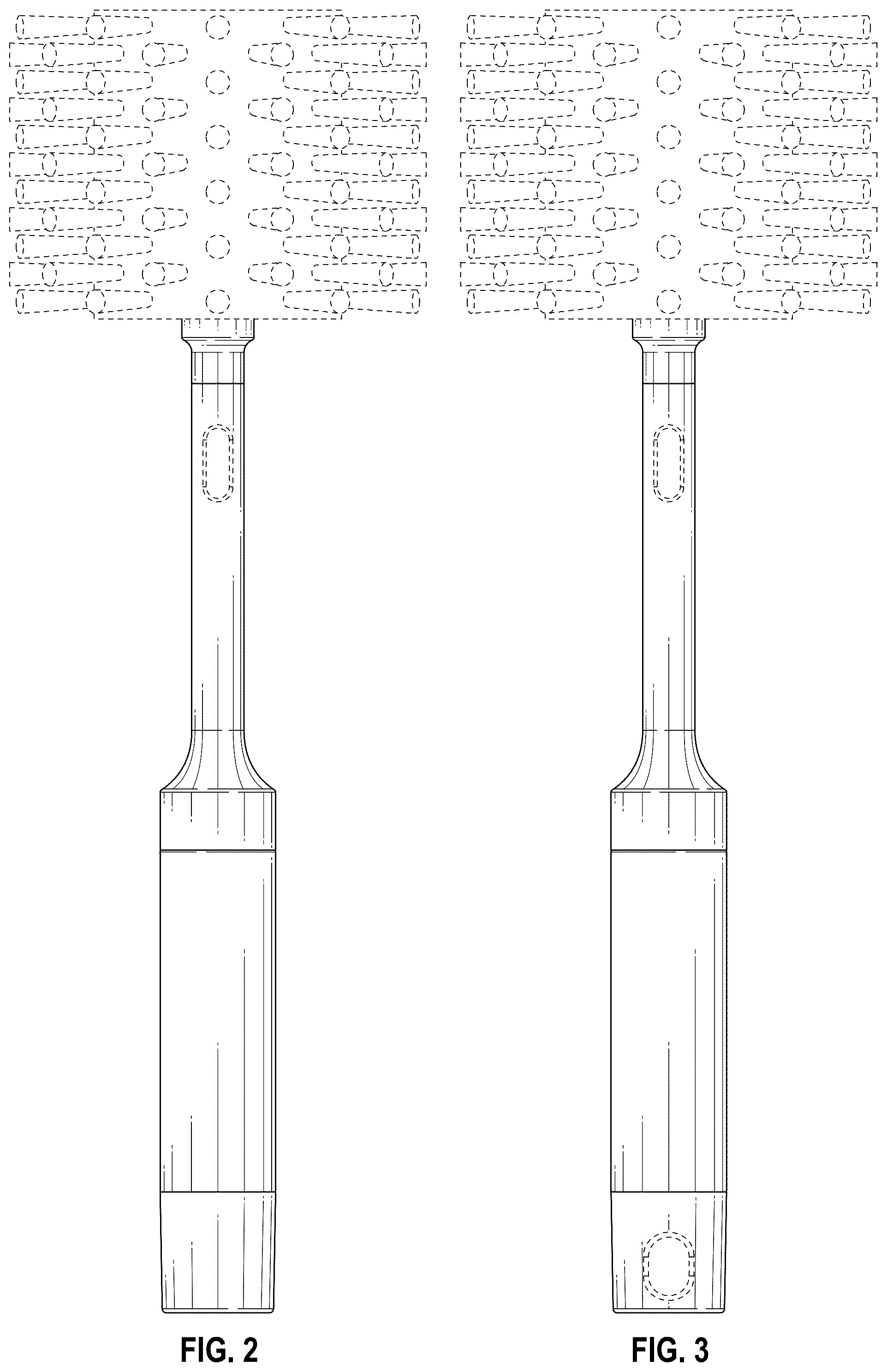 Patent USD1100509 Figure 2 – Cleaning brush