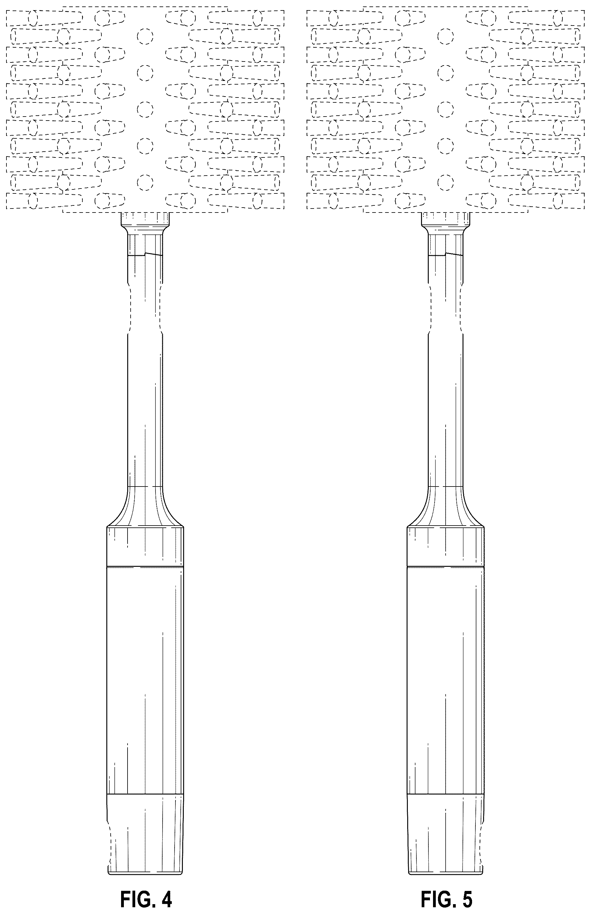 Patent USD1100509 Figure 3 – Cleaning brush