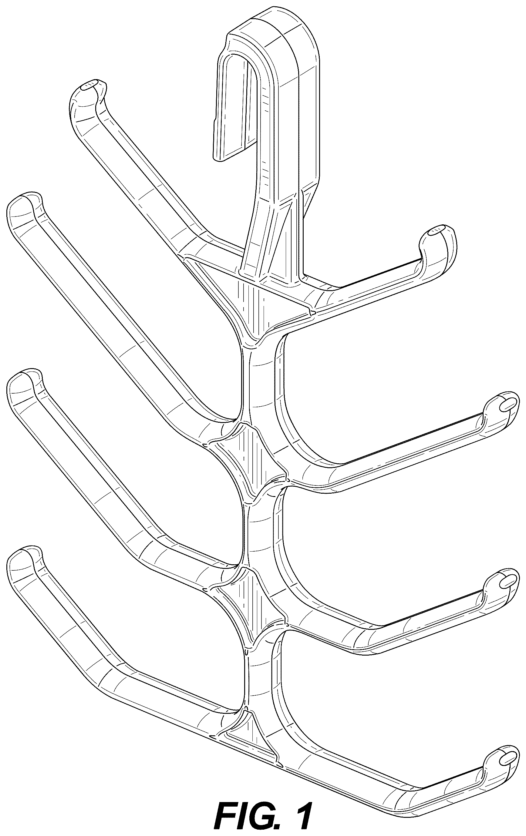 Patent USD1100515 — Messenger cable hanger — Figure 1