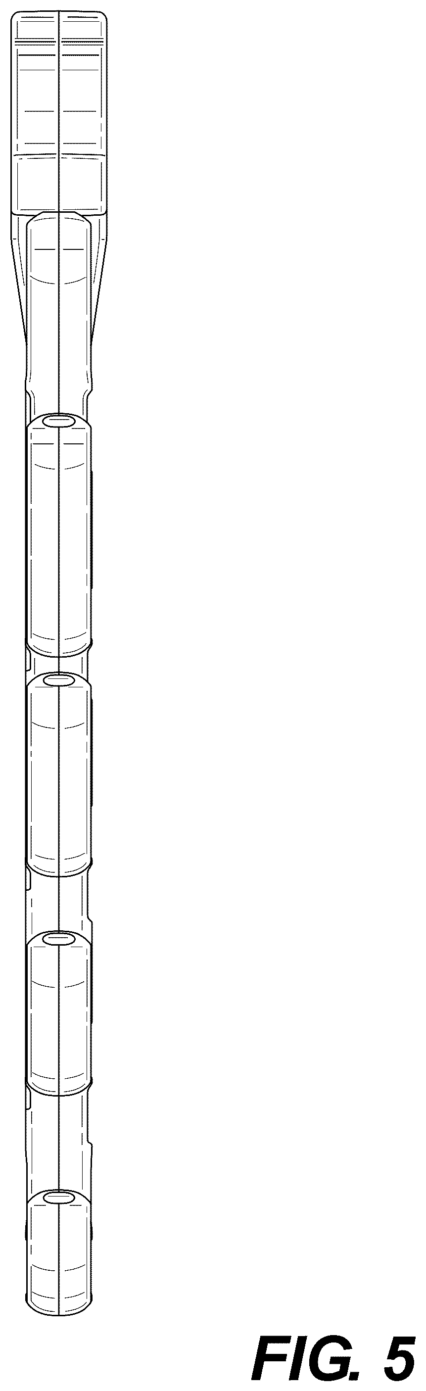 Patent USD1100516 Figure 5 – Messenger cable hanger