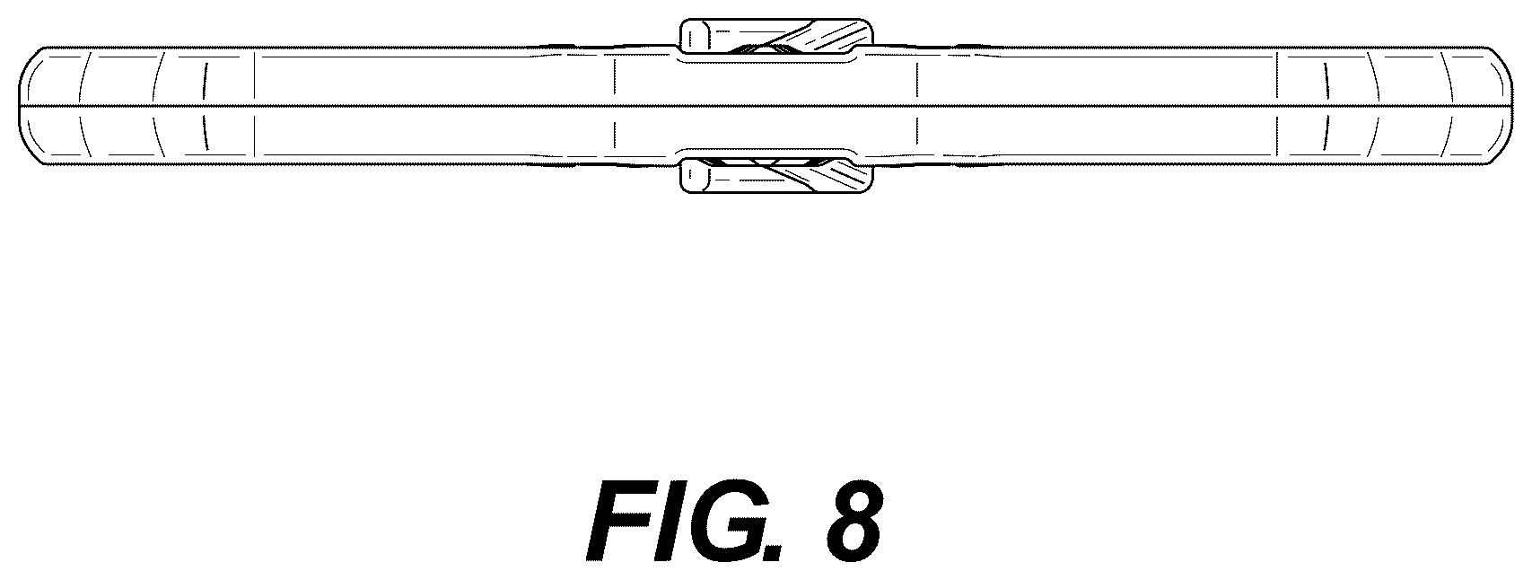 Patent USD1100516 Figure 8 – Messenger cable hanger