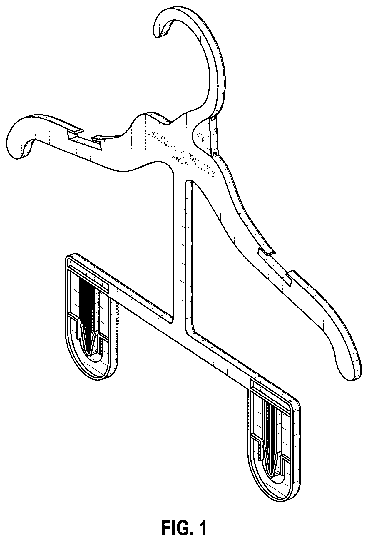 Patent USD1100518 — Hanger — Figure 1