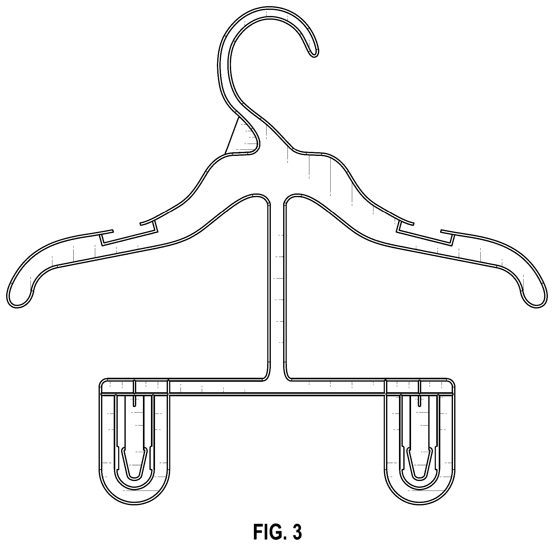 Patent USD1100518 Figure 3 – Hanger