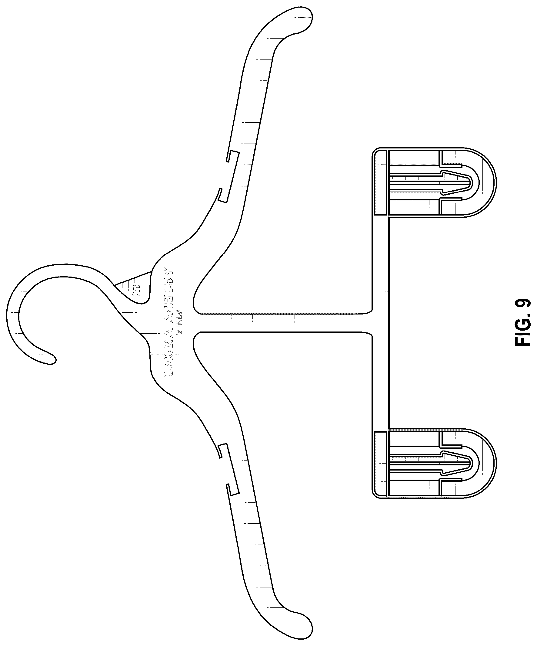 Patent USD1100518 Figure 7 – Hanger