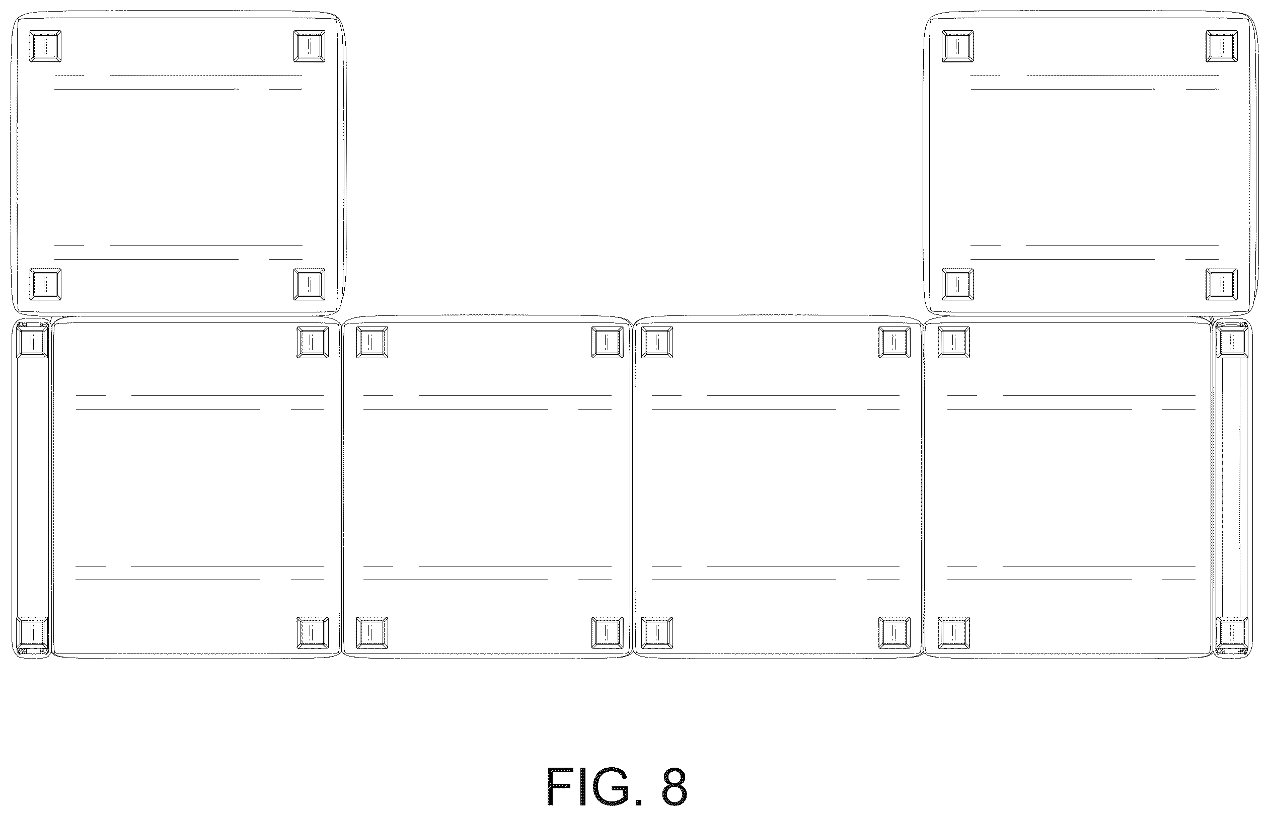 Patent USD1100522 Figure 8 – Sectional sofa