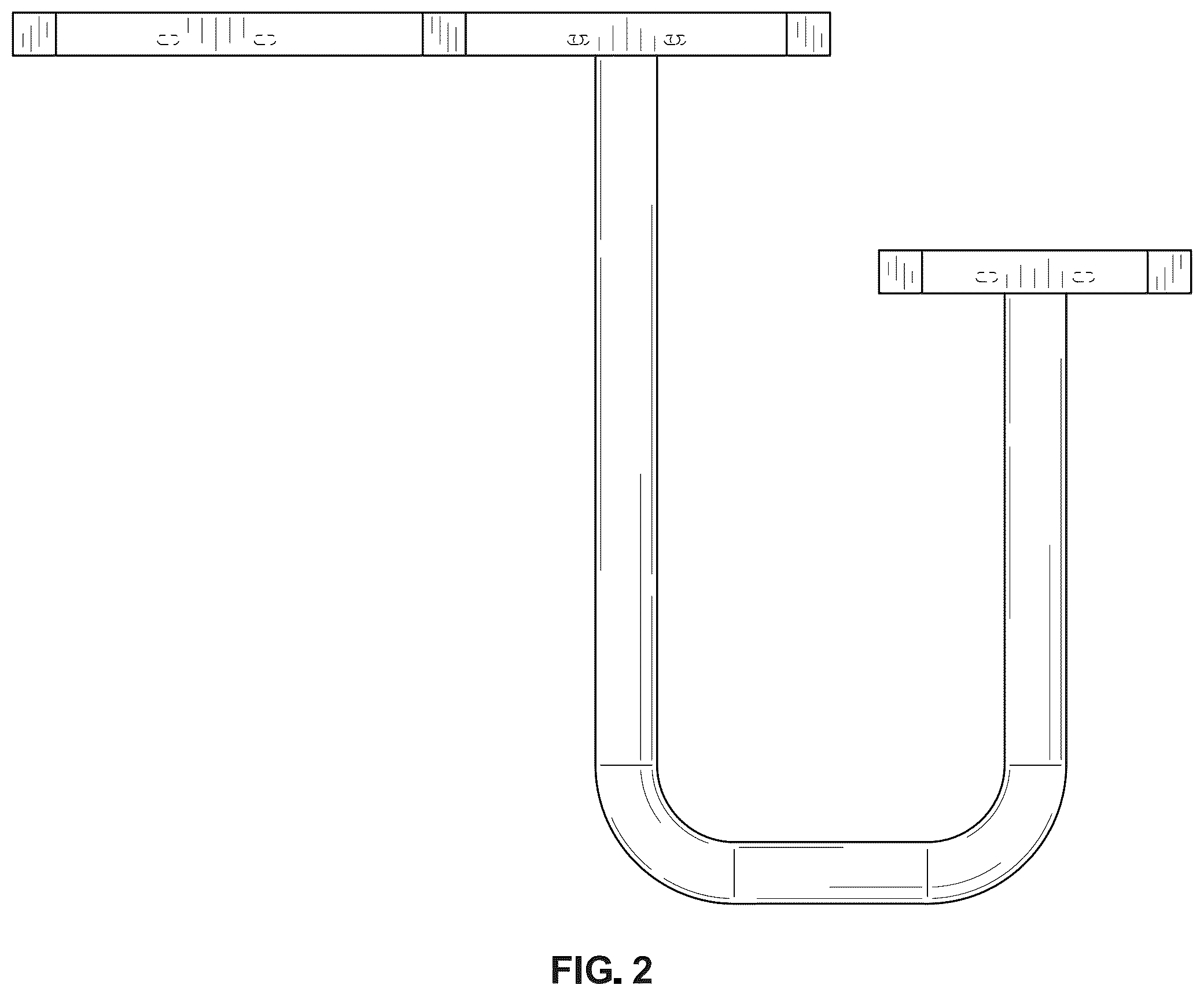 Patent USD1100525 Figure 2 – Table with attached seat