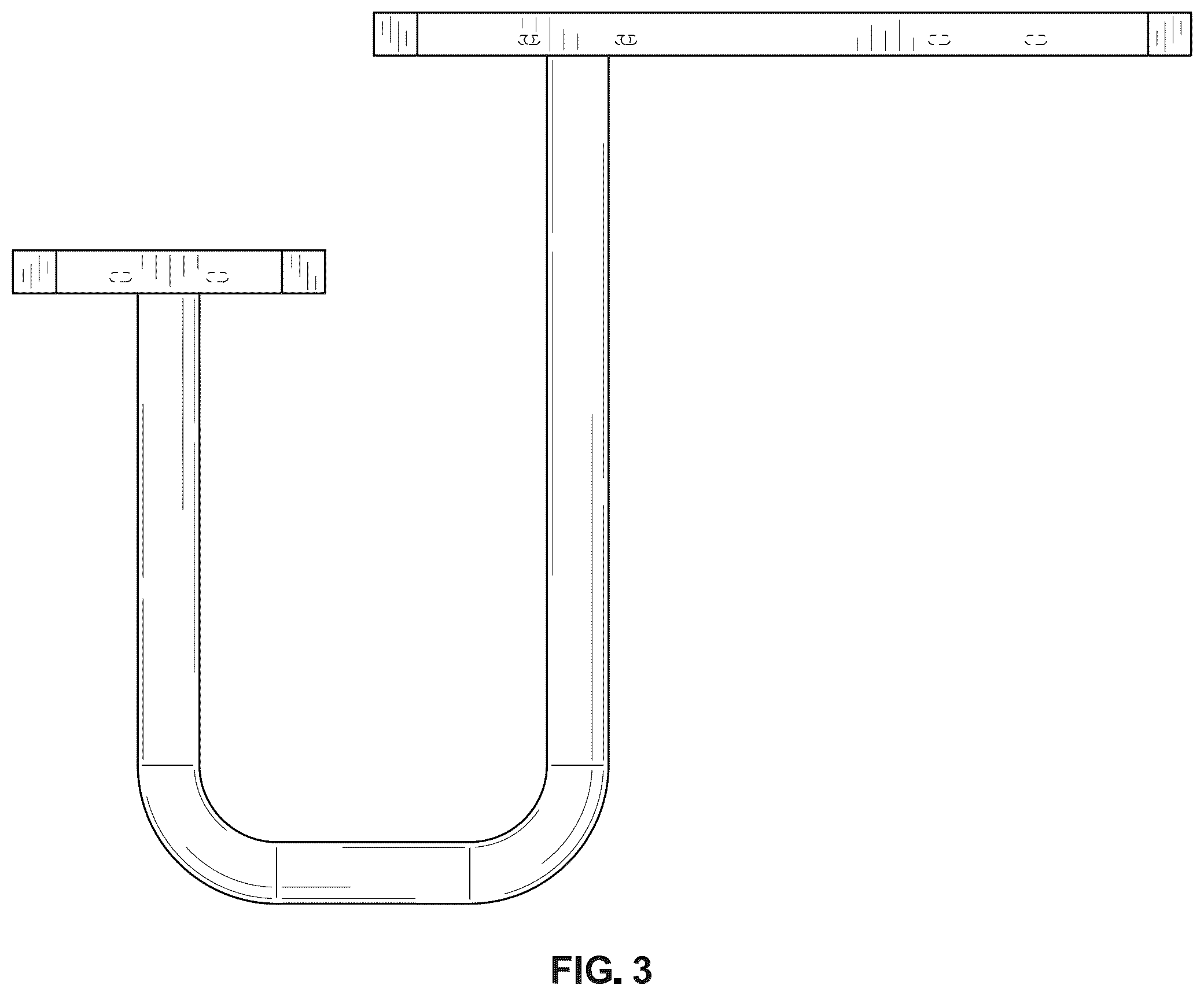 Patent USD1100525 Figure 3 – Table with attached seat