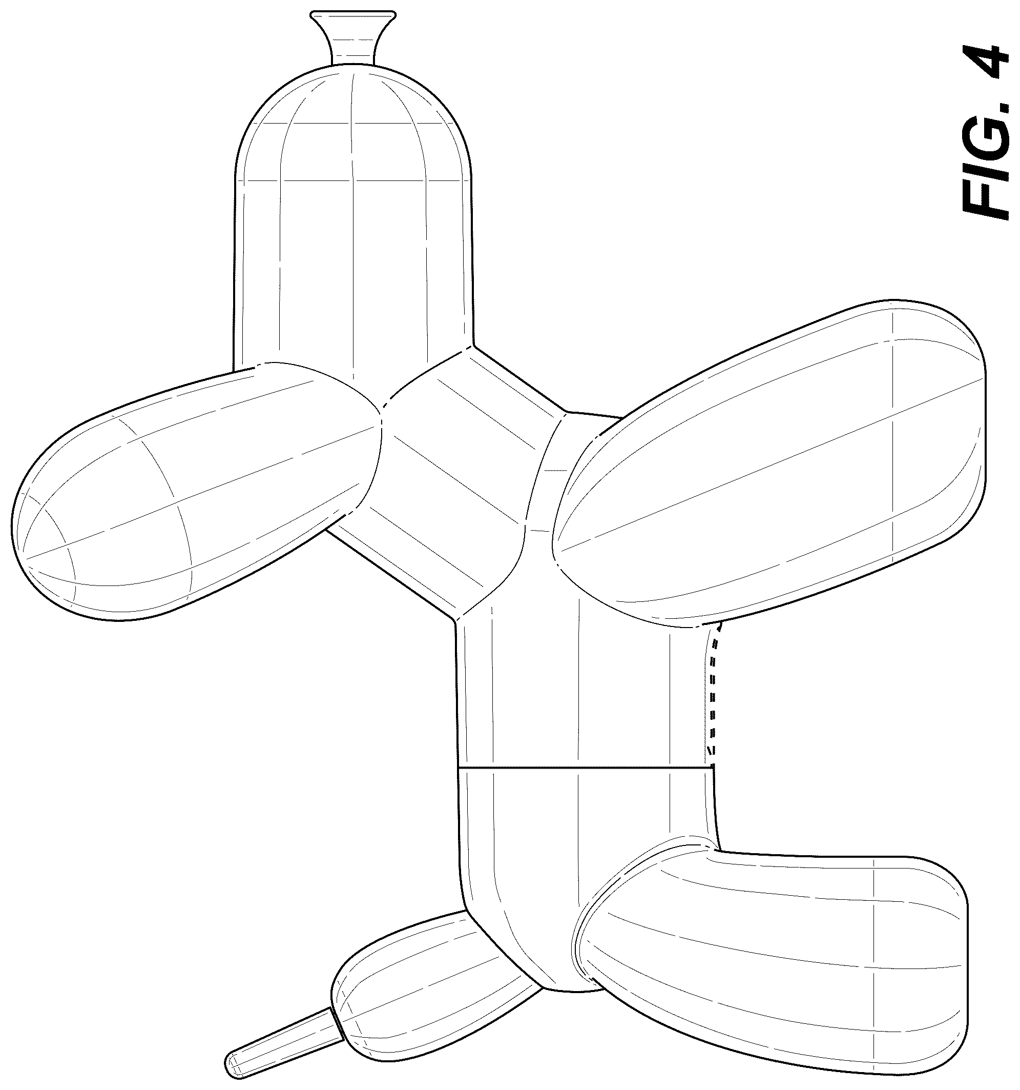 Patent USD1100537 Figure 4 – Plastic bag dispenser