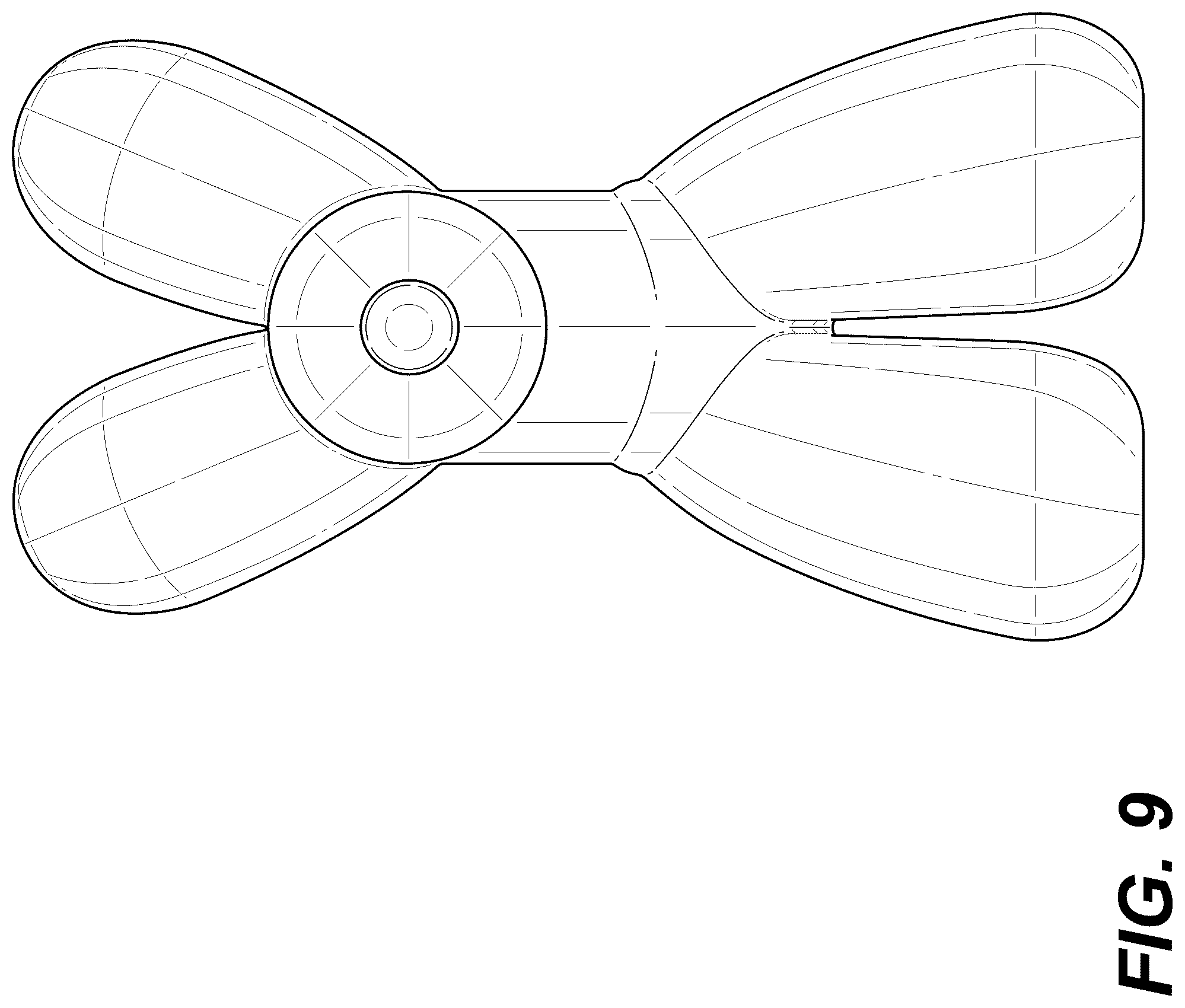 Patent USD1100537 Figure 9 – Plastic bag dispenser