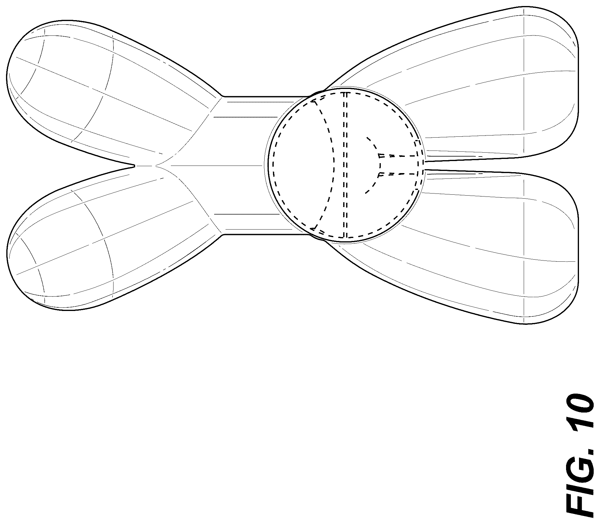 Patent USD1100537 Figure 10 – Plastic bag dispenser