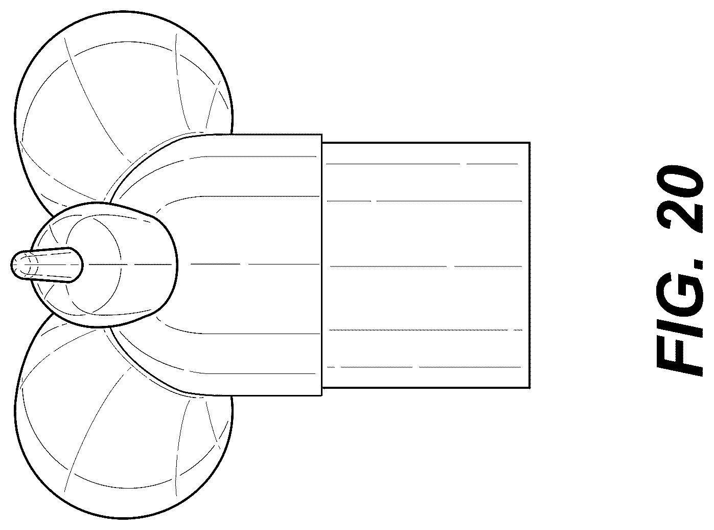 Patent USD1100537 Figure 20 – Plastic bag dispenser