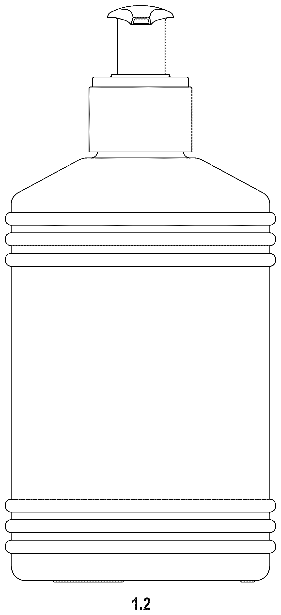 Patent USD1100538 Figure 2 – Soap dispenser