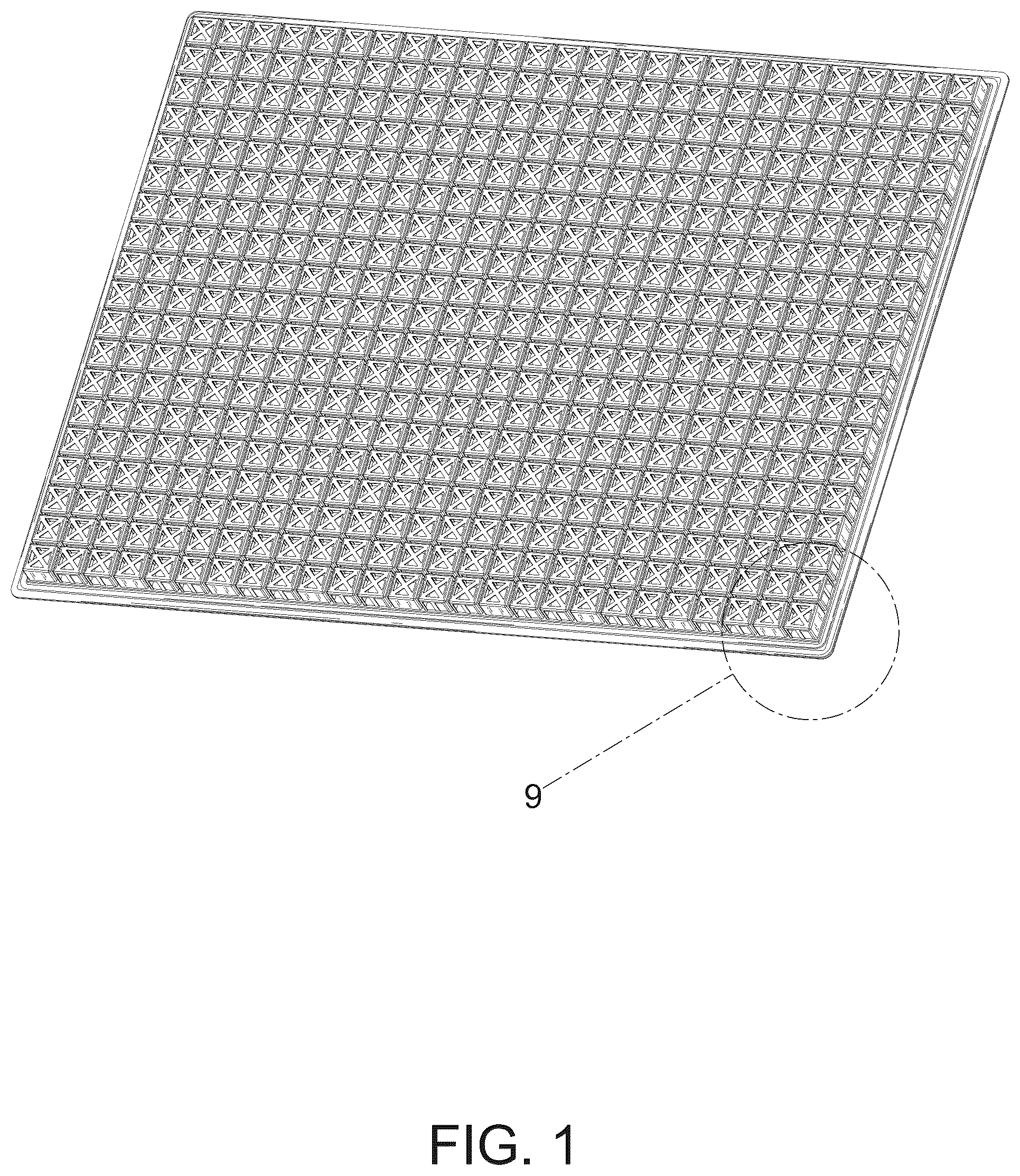 Patent USD1100543 — Seat cushion — Figure 1