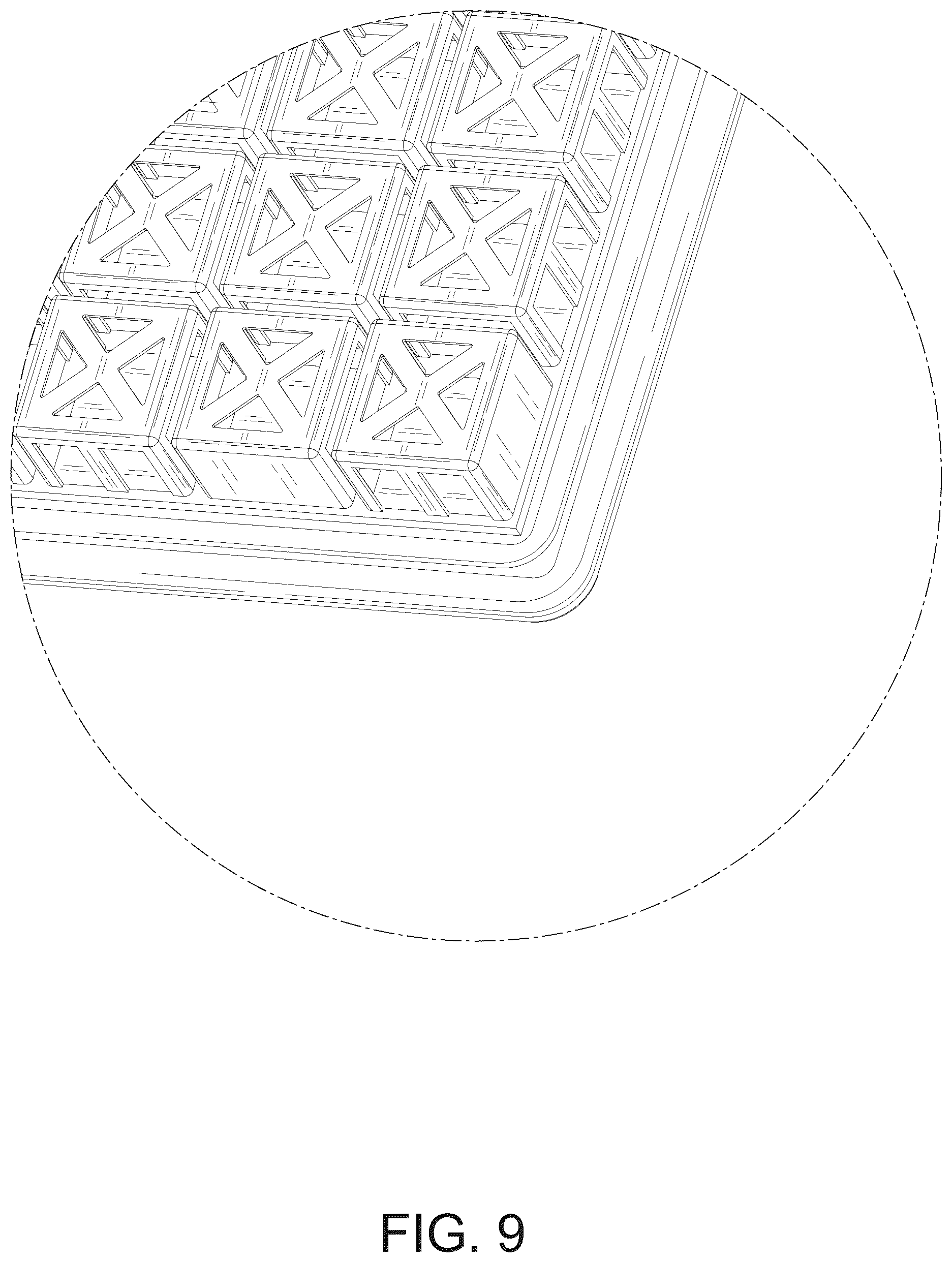 Patent USD1100543 Figure 9 – Seat cushion