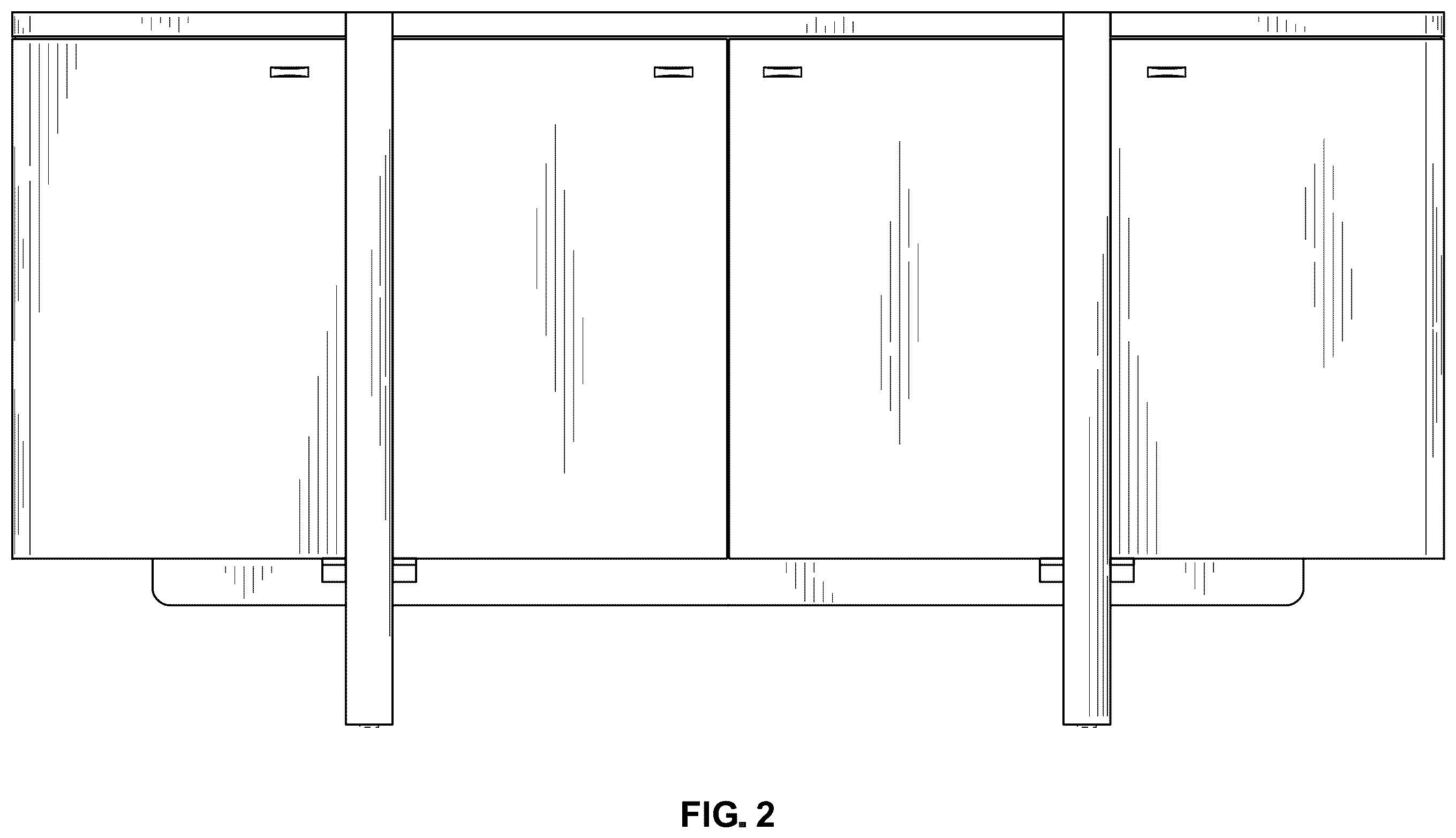 Patent USD1100550 Figure 2 – Buffet