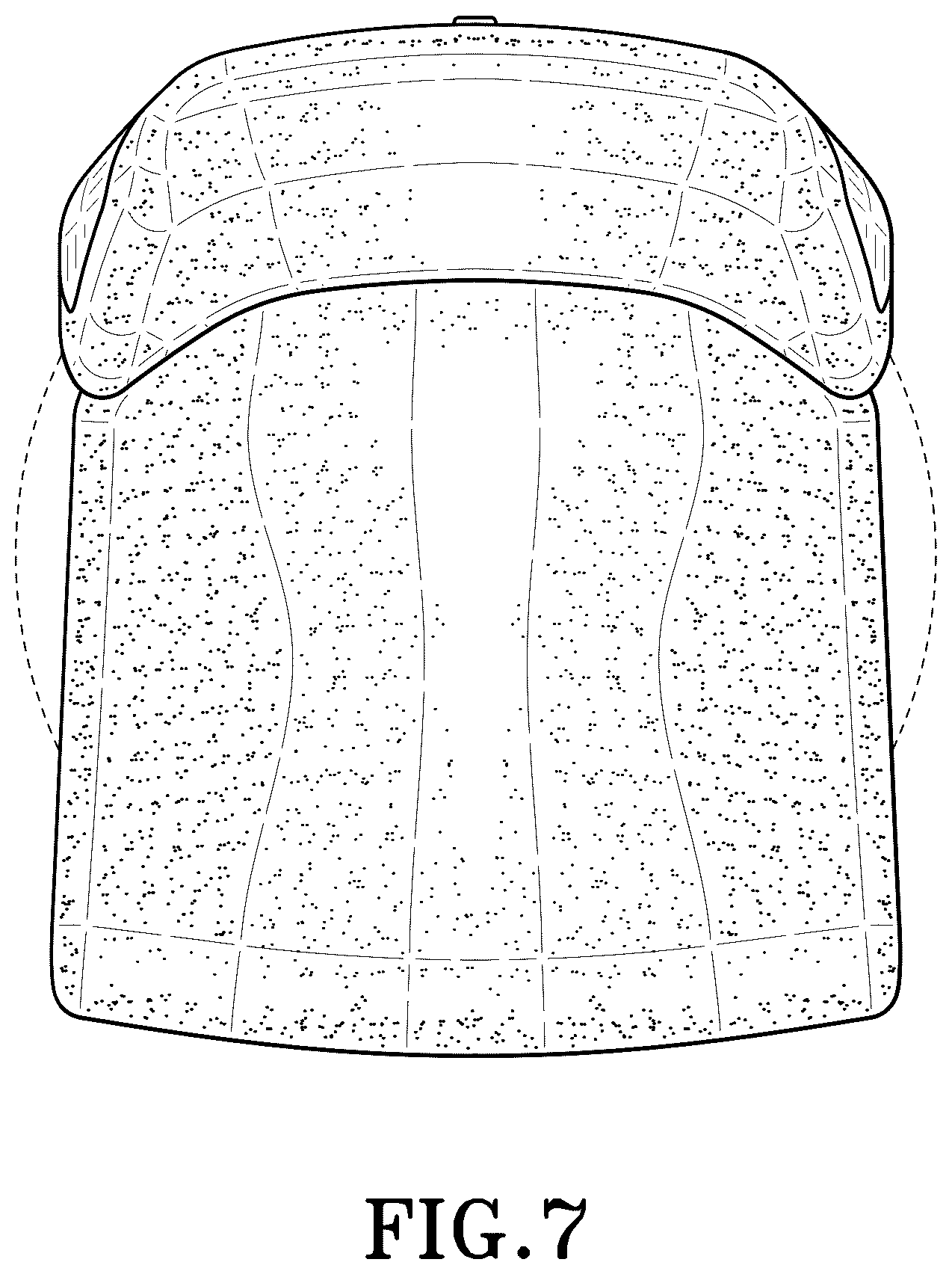 Patent USD1100555 Figure 7 – Chair