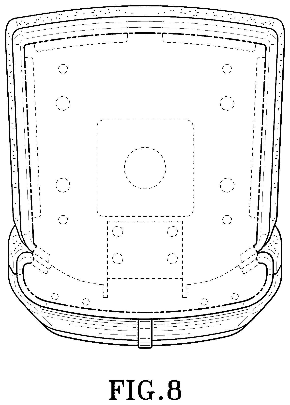 Patent USD1100555 Figure 8 – Chair