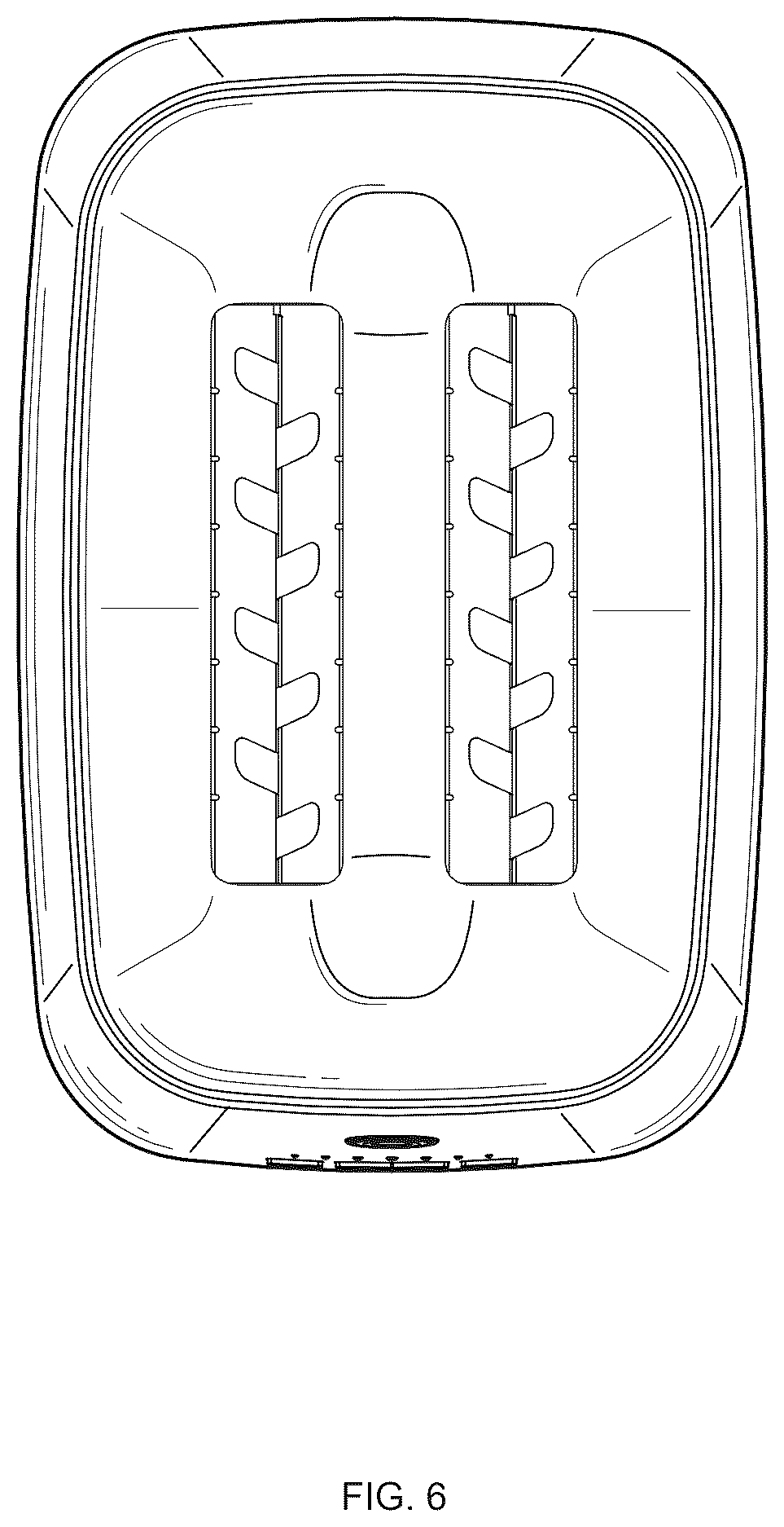 Patent USD1100562 Figure 6 – Toaster