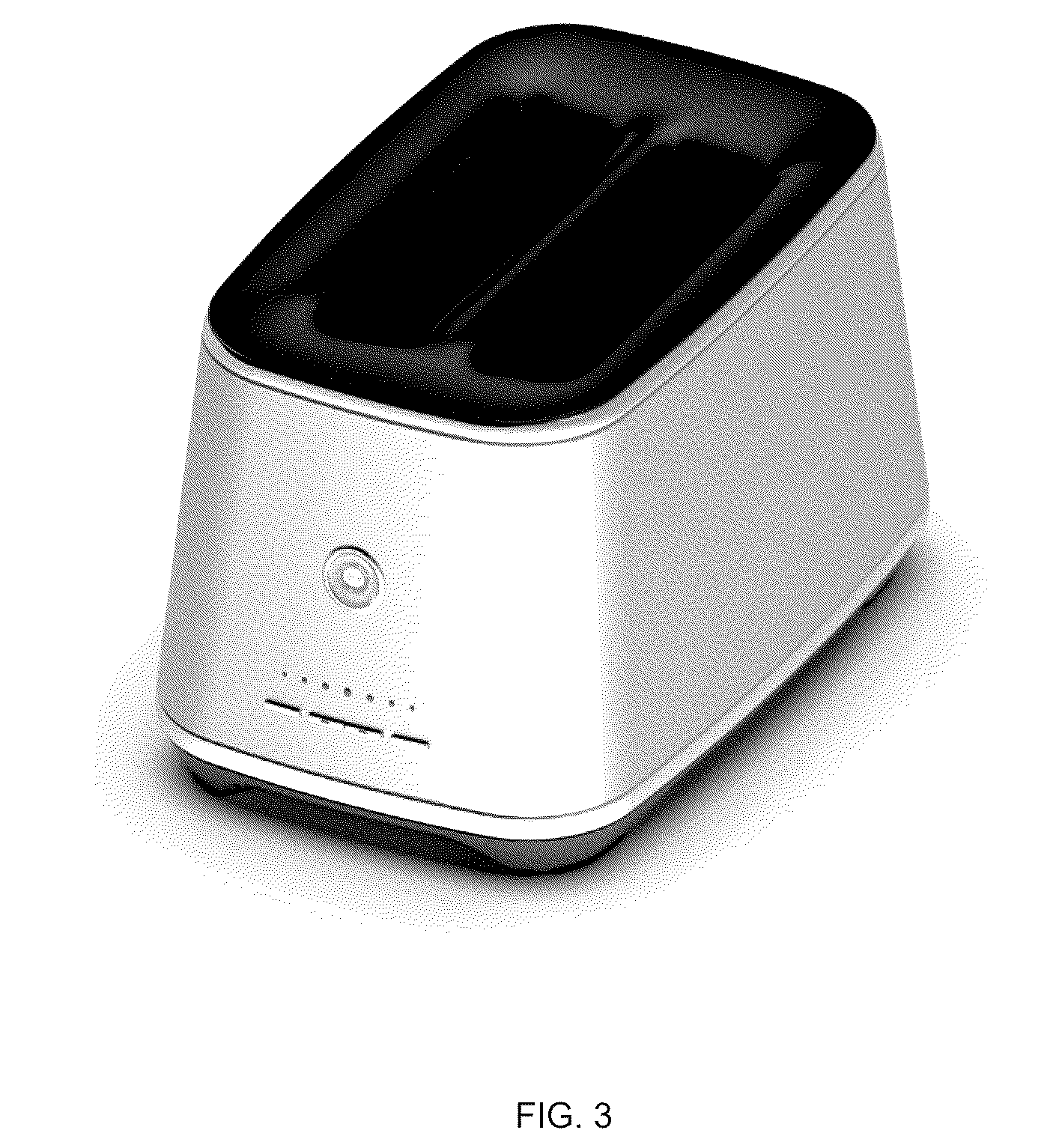 Patent USD1100563 Figure 2 – Toaster