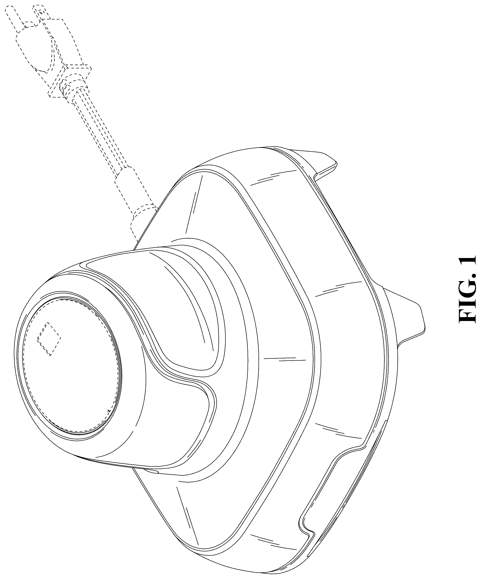 Patent USD1100567 Figure 1 – Air fryer