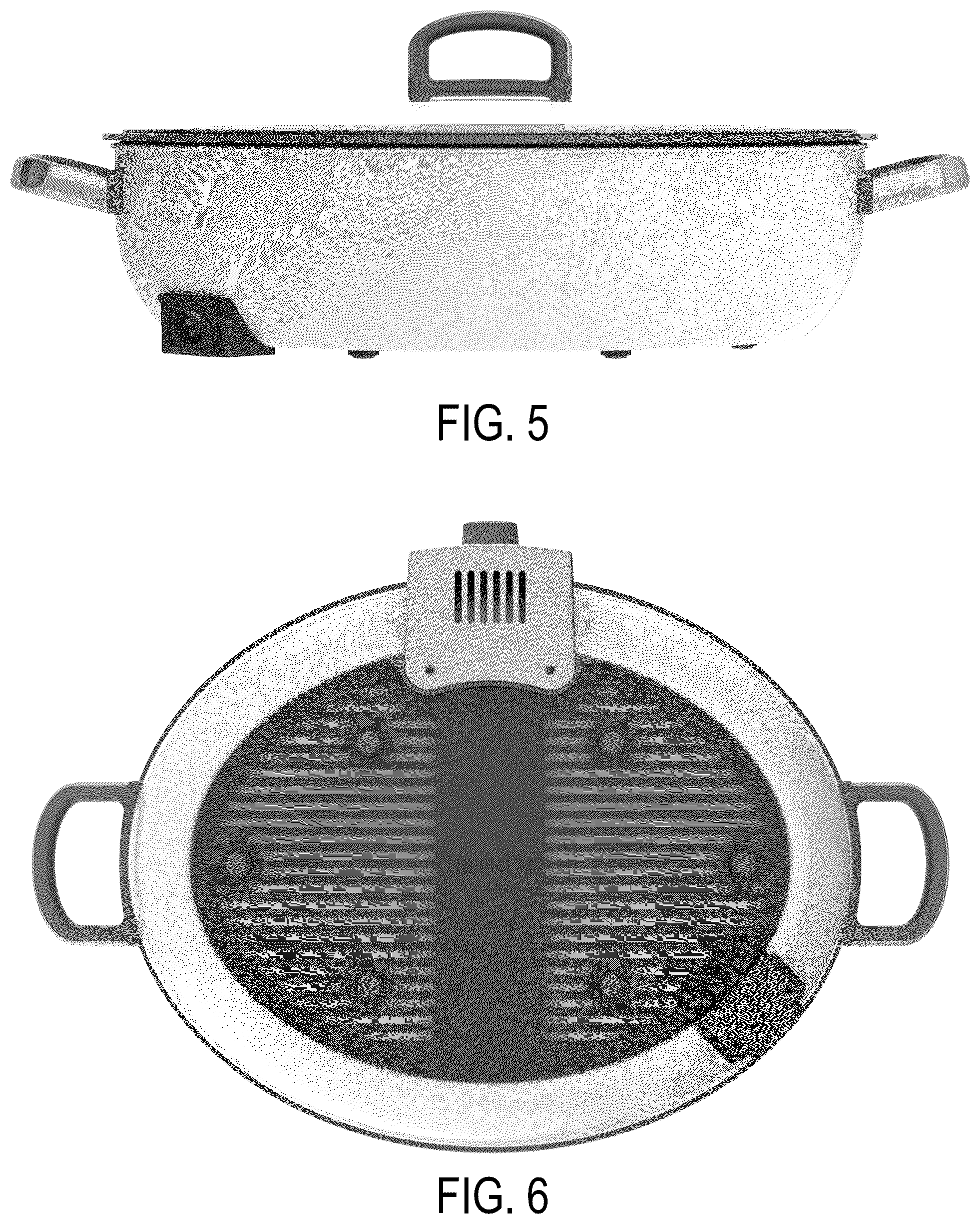 Patent USD1100572 Figure 3 – Automatic cooker