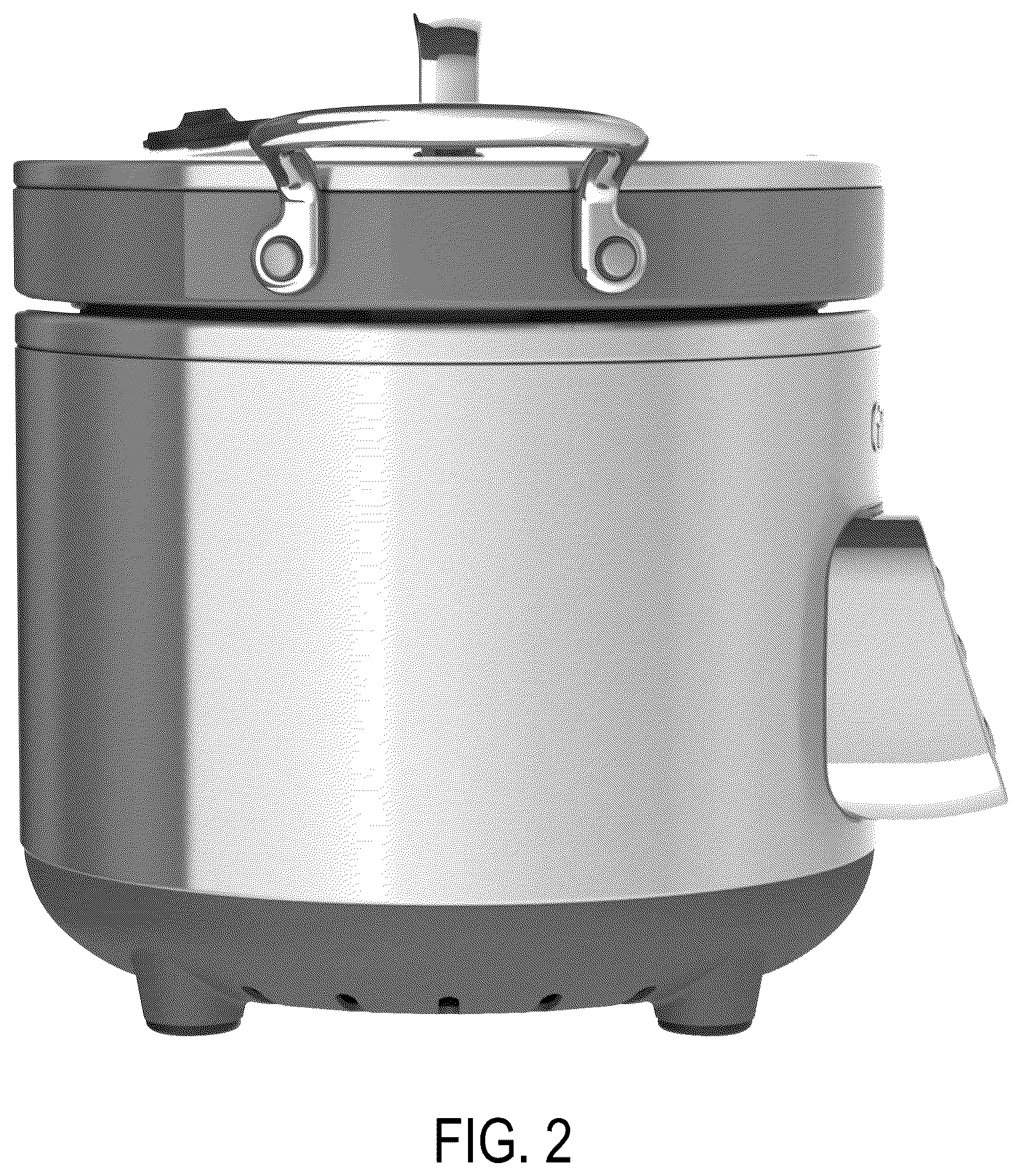 Patent USD1100573 Figure 2 – Automatic cooker