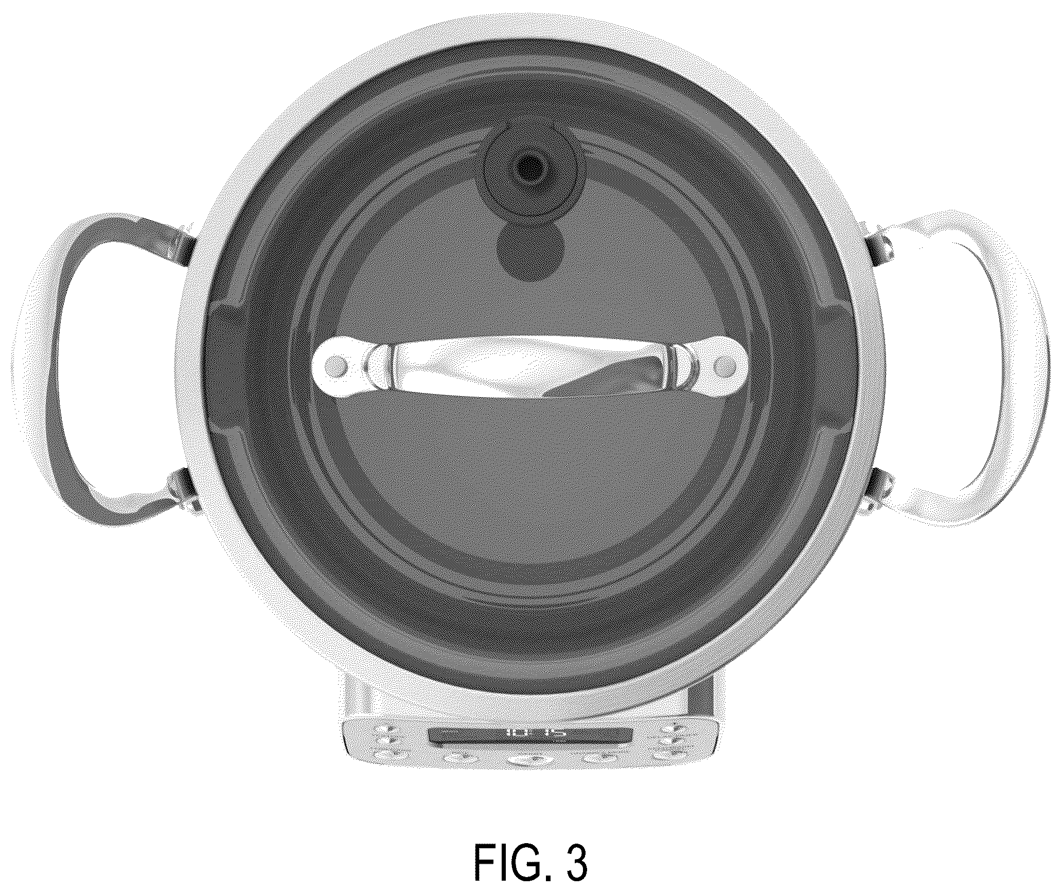 Patent USD1100573 Figure 3 – Automatic cooker