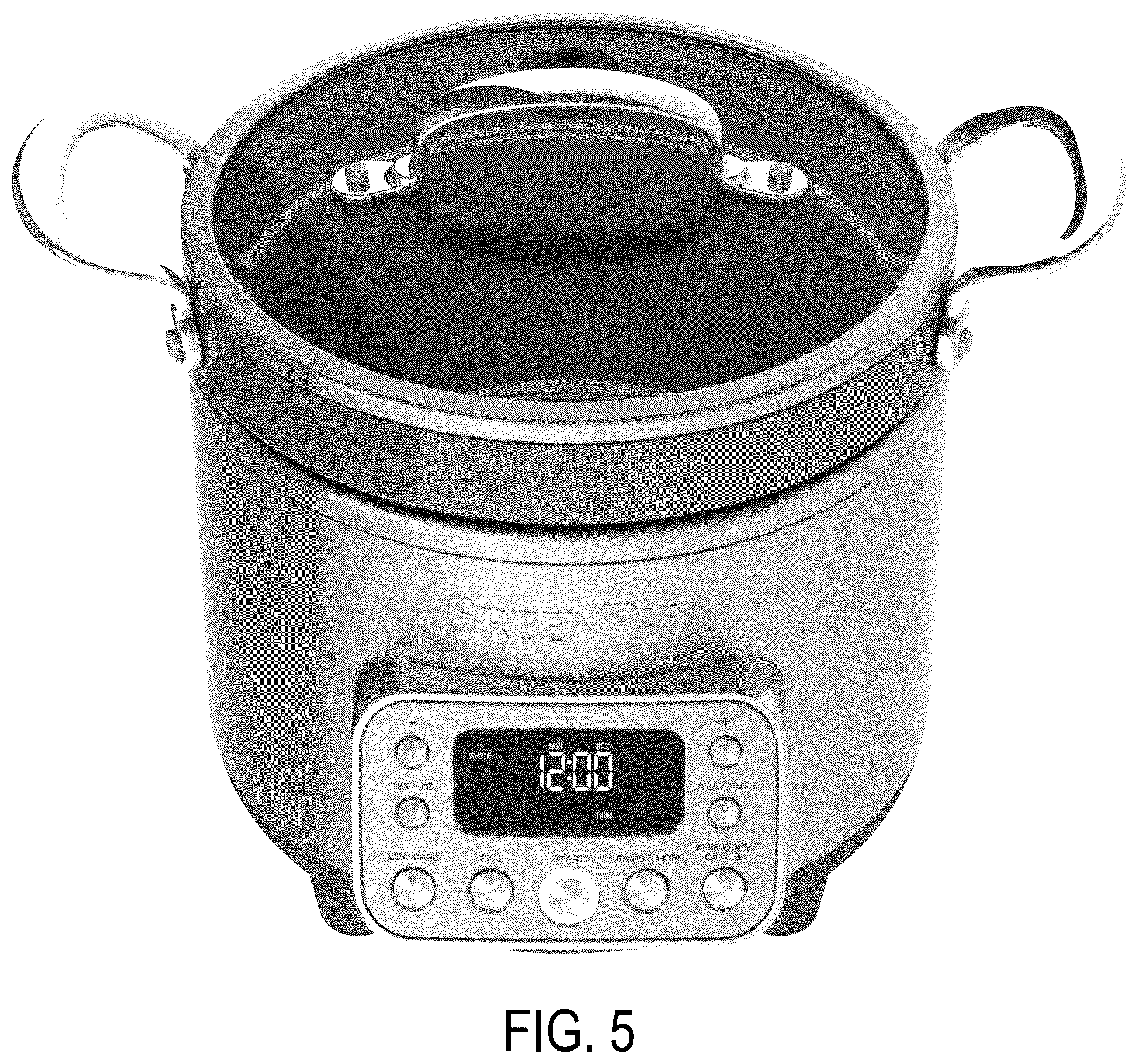 Patent USD1100573 Figure 5 – Automatic cooker