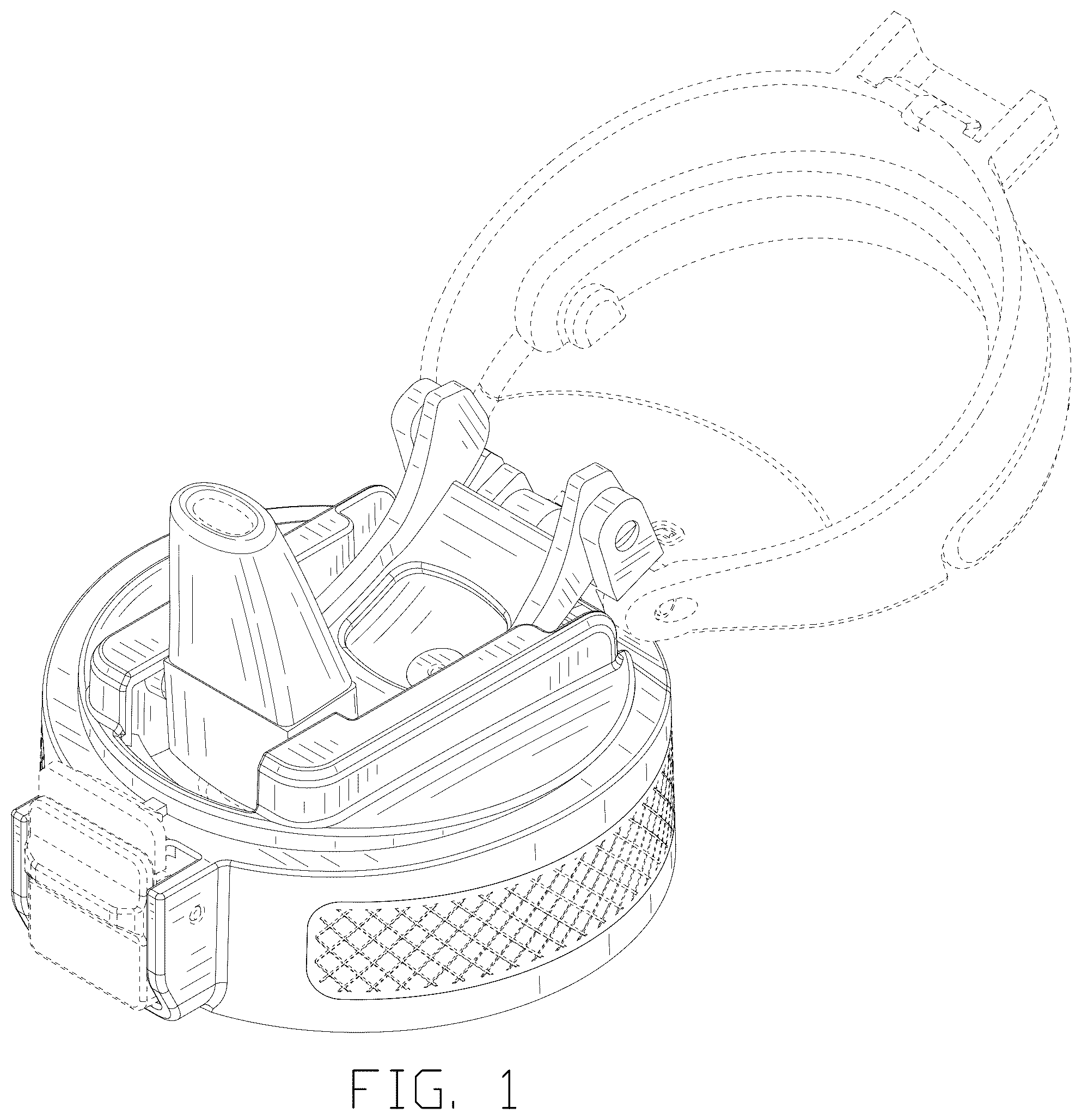 Patent USD1100581 Figure 1 – Bottle lid