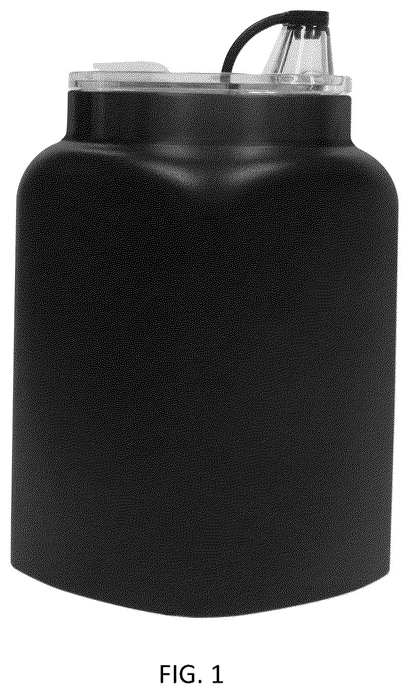 Patent USD1100591 — Water bottle — Figure 1