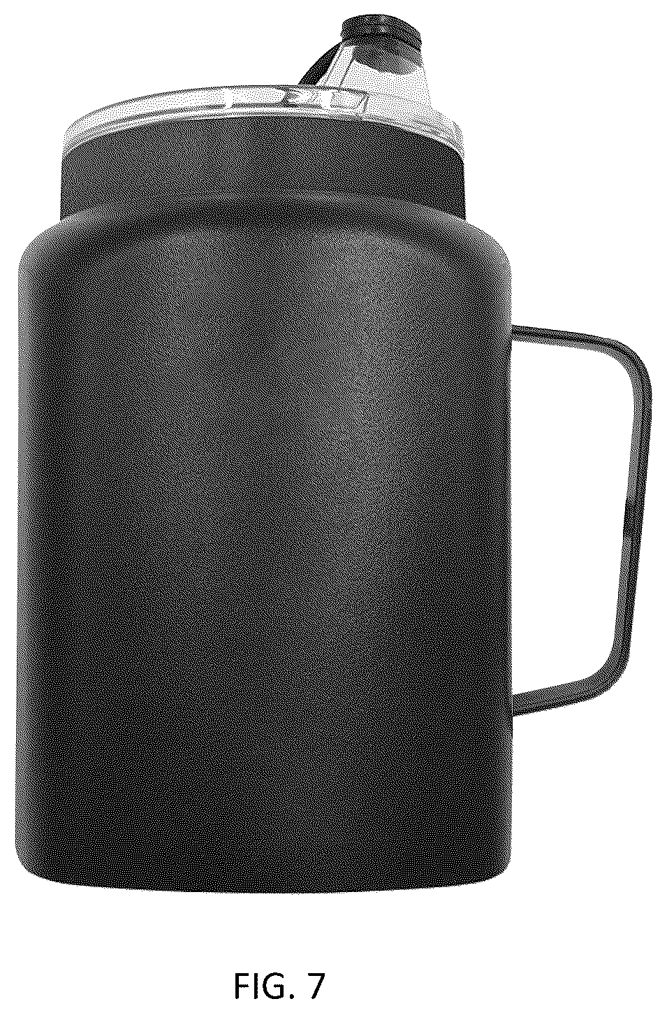 Patent USD1100591 Figure 7 – Water bottle