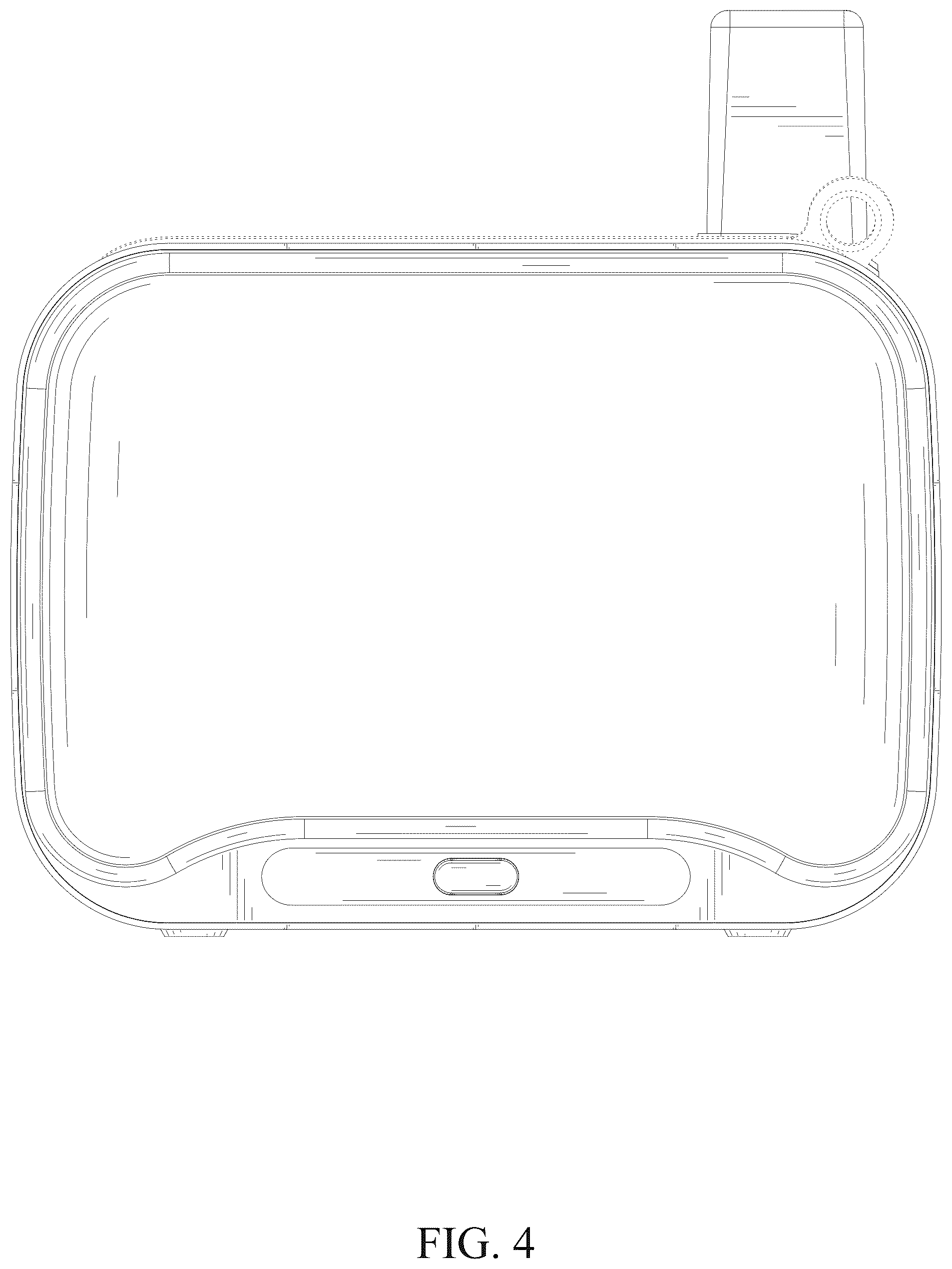 Patent USD1100603 Figure 4 – Knife holder