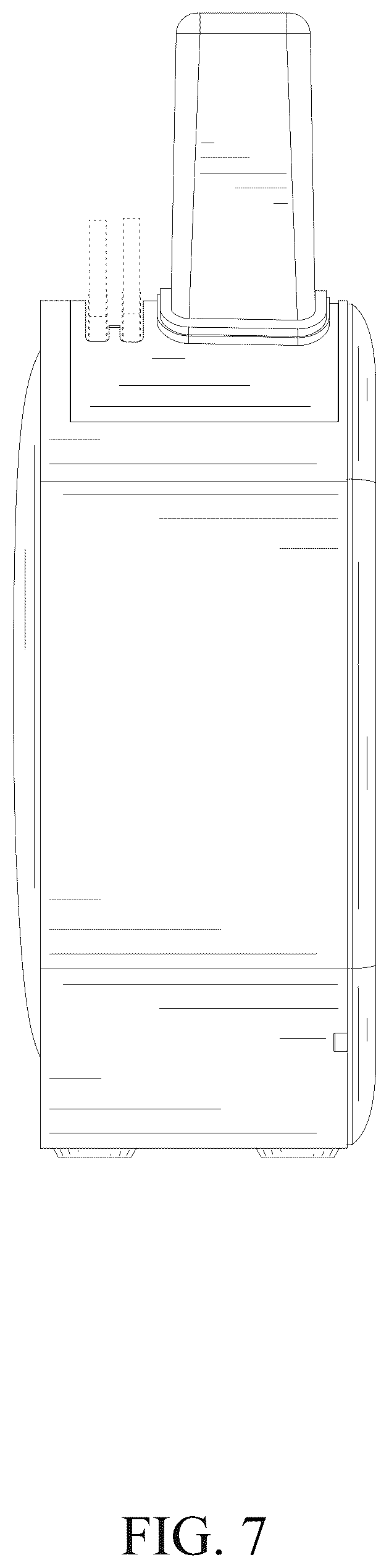 Patent USD1100603 Figure 7 – Knife holder