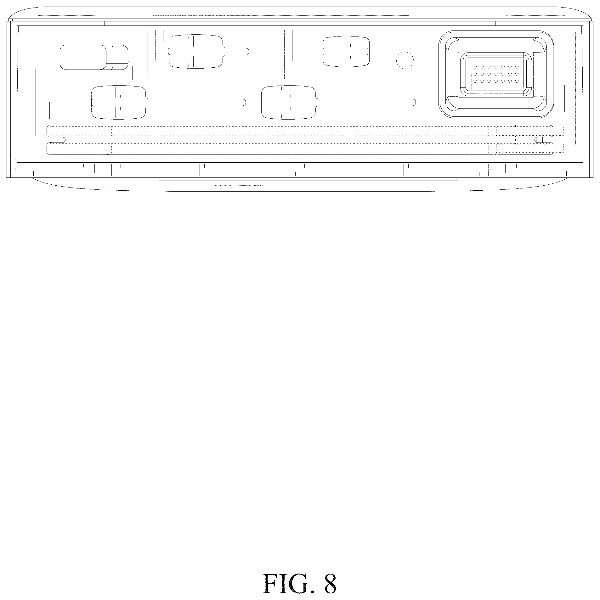 Patent USD1100603 Figure 8 – Knife holder