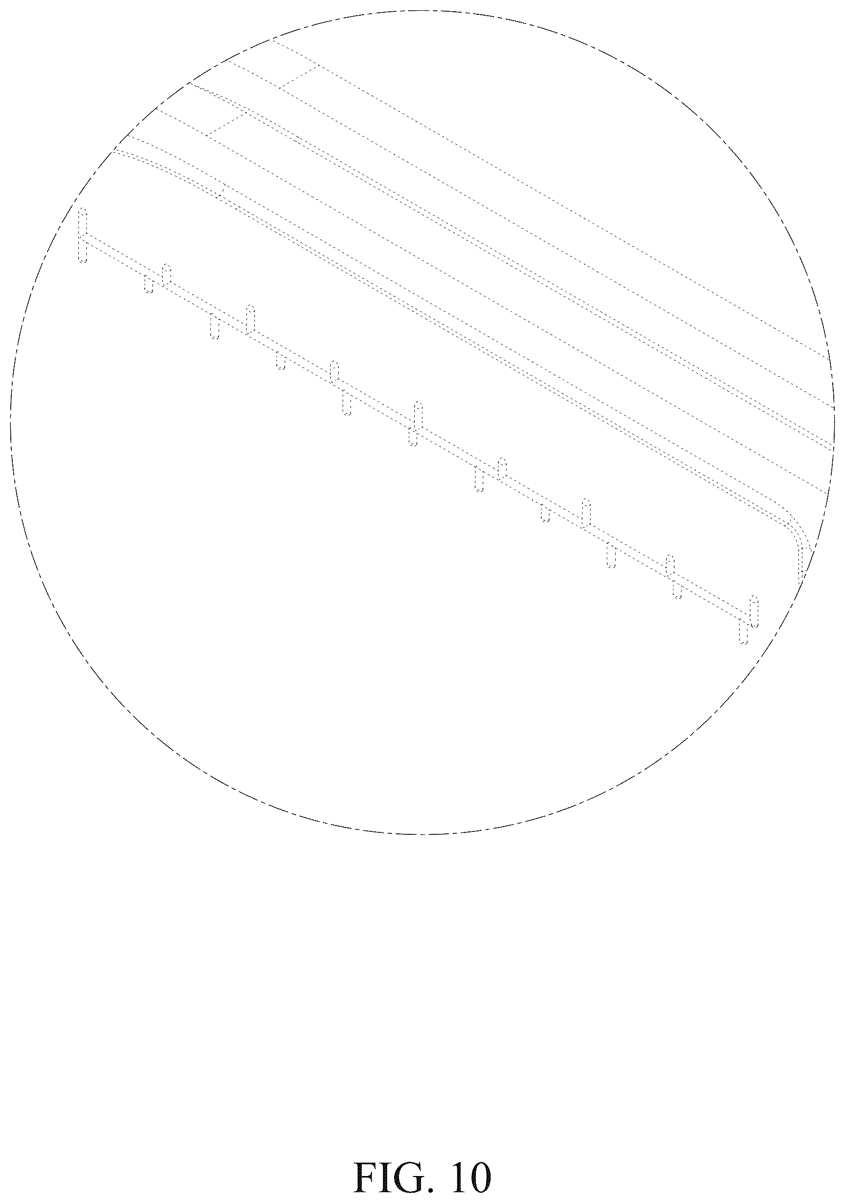 Patent USD1100603 Figure 10 – Knife holder