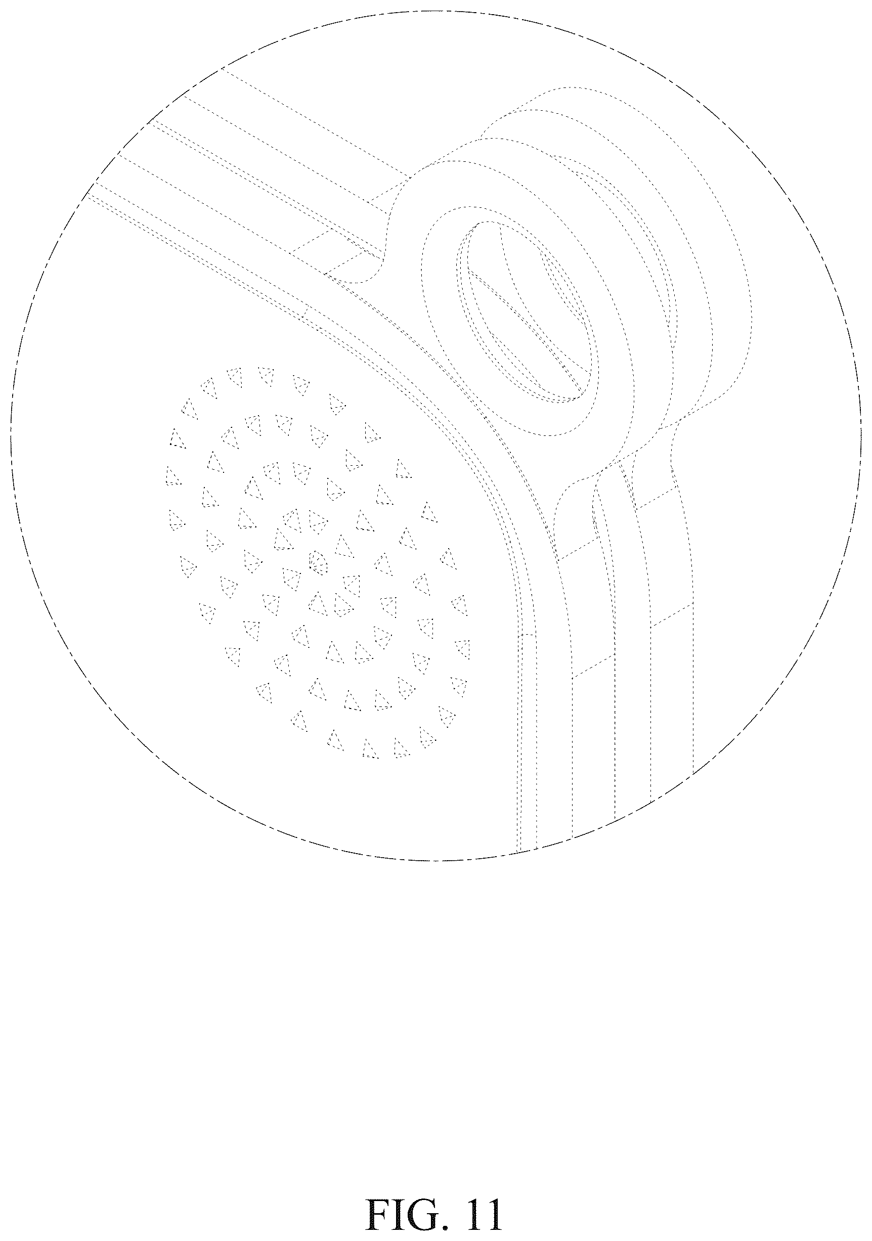 Patent USD1100603 Figure 11 – Knife holder