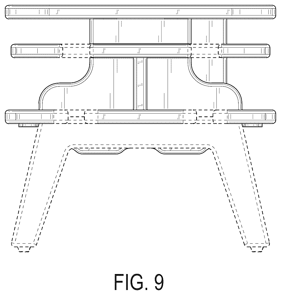 Patent USD1100610 Figure 9 – Ottoman caddy