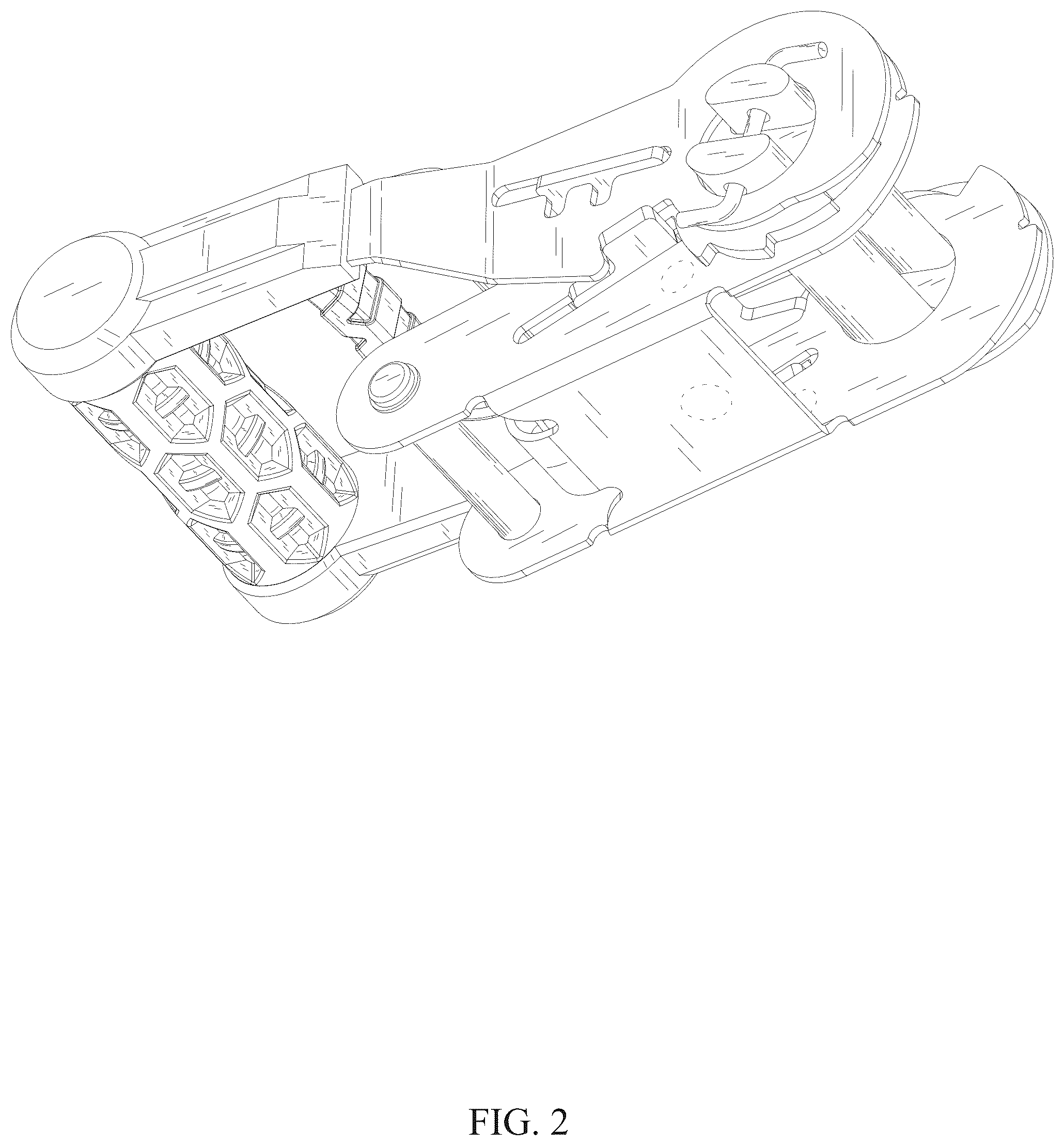 Patent USD1100616 Figure 2 – Ratchet buckle