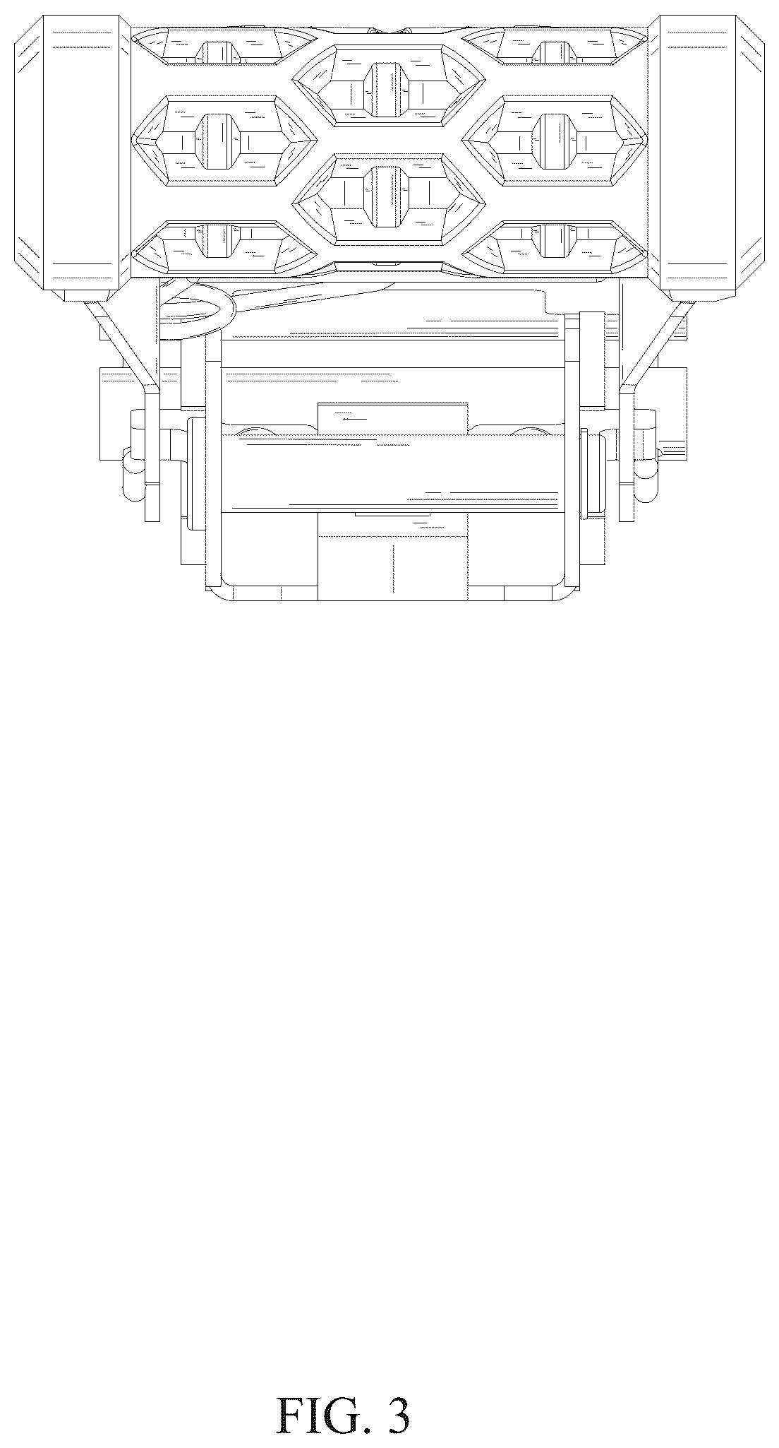 Patent USD1100616 Figure 3 – Ratchet buckle