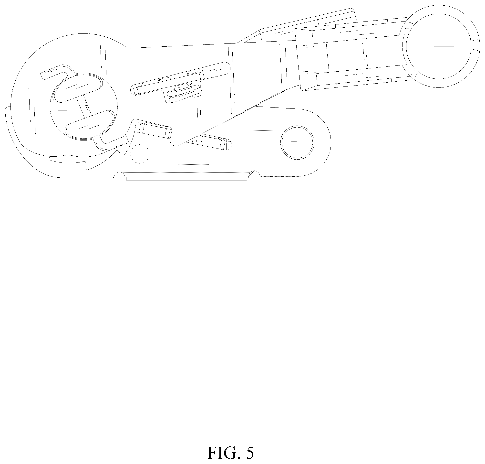 Patent USD1100616 Figure 5 – Ratchet buckle