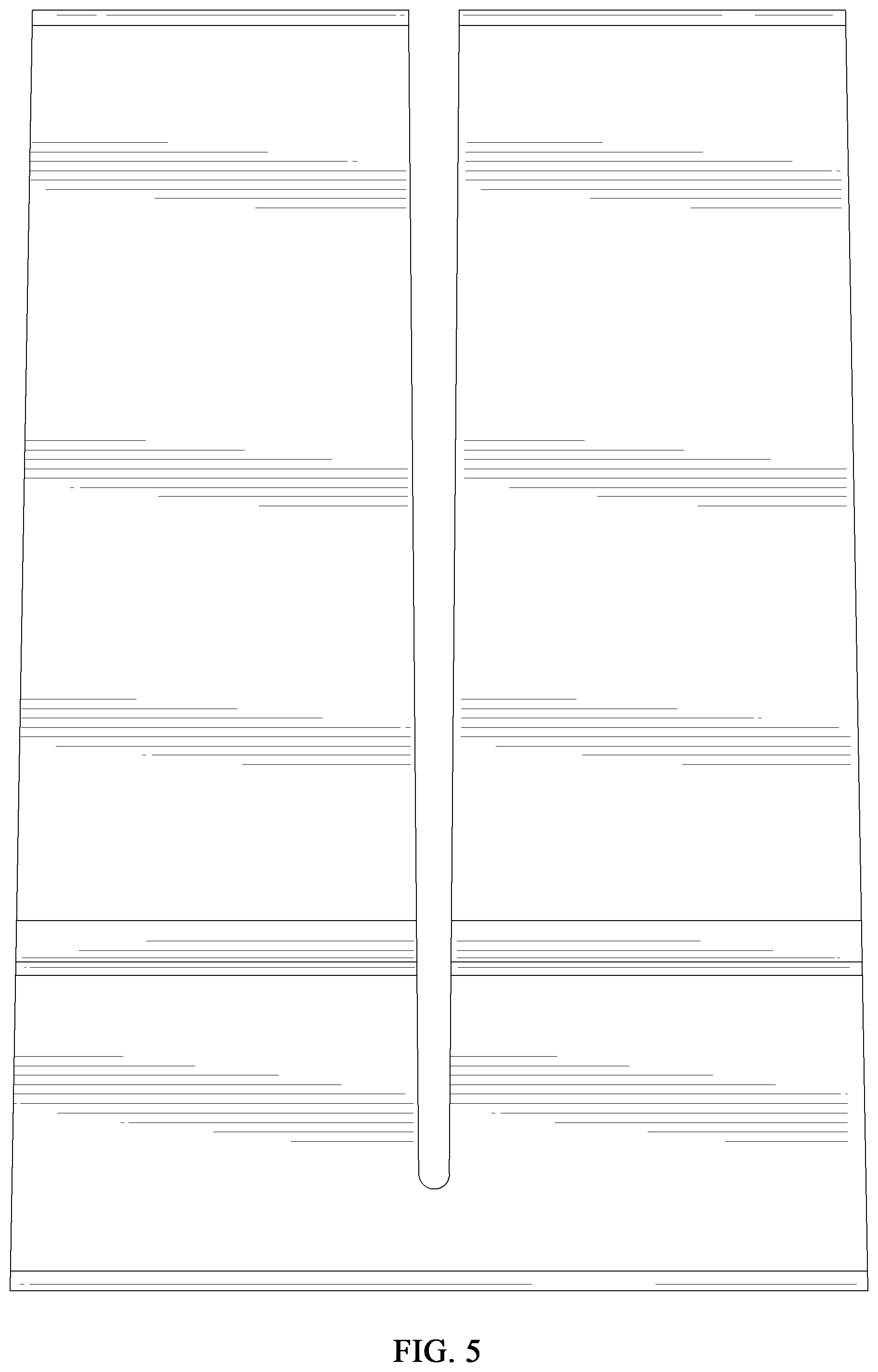 Patent USD1100619 Figure 5 – Auxiliary frame for curtain cutting