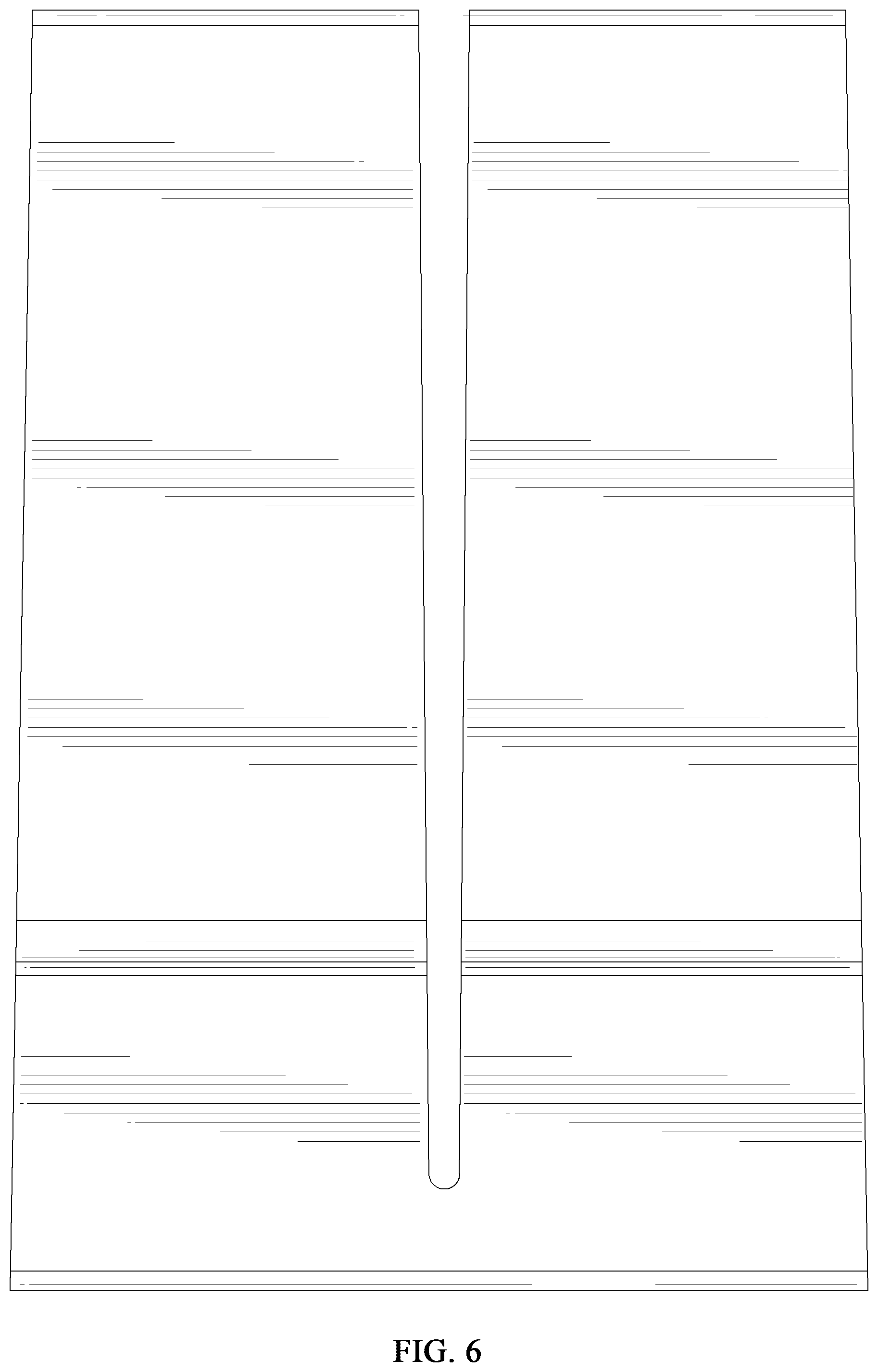 Patent USD1100619 Figure 6 – Auxiliary frame for curtain cutting