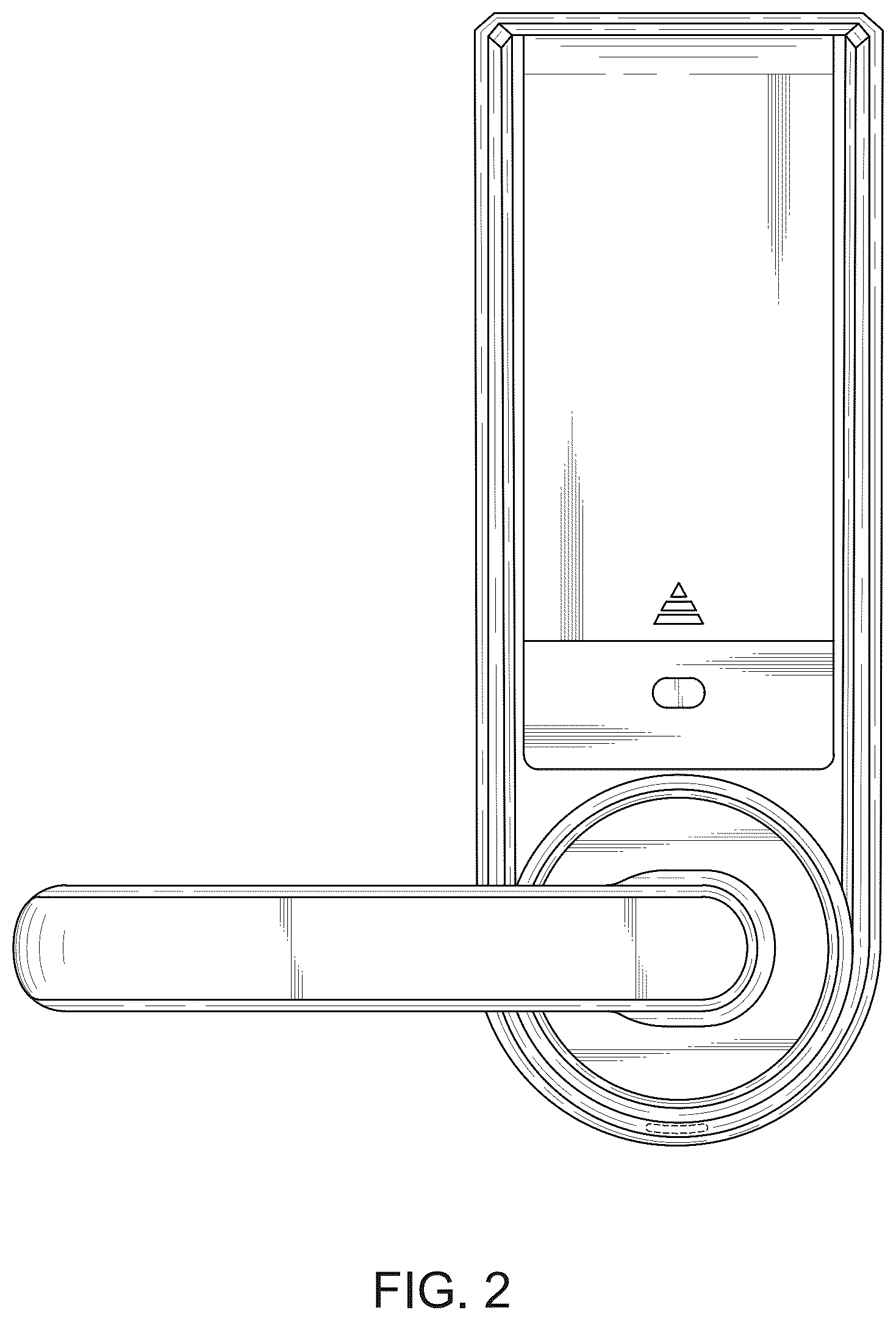 Patent USD1100622 Figure 2 – Intelligent lock set
