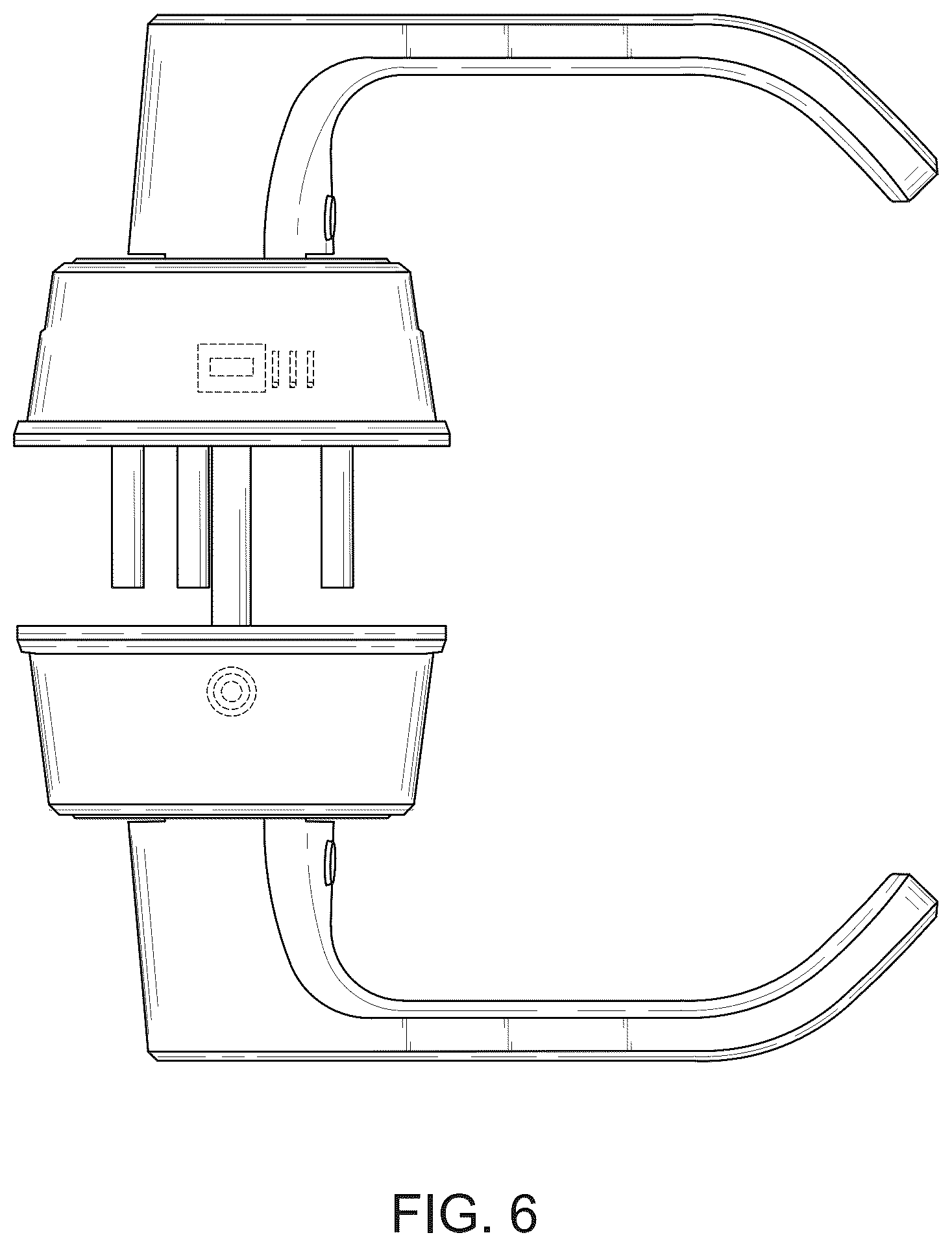 Patent USD1100622 Figure 6 – Intelligent lock set