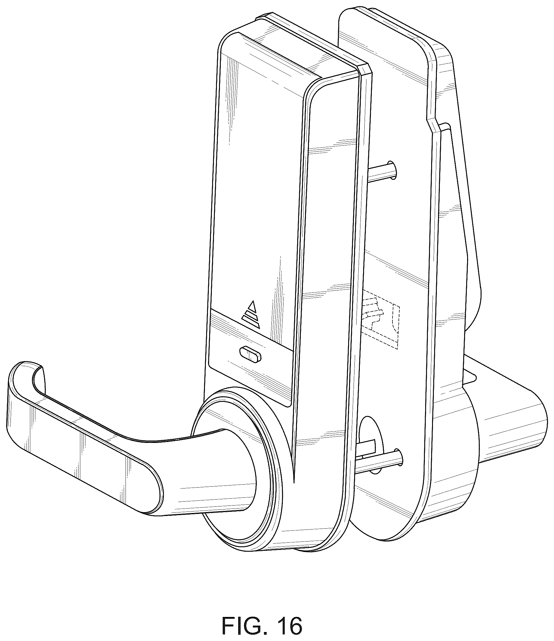 Patent USD1100622 Figure 16 – Intelligent lock set